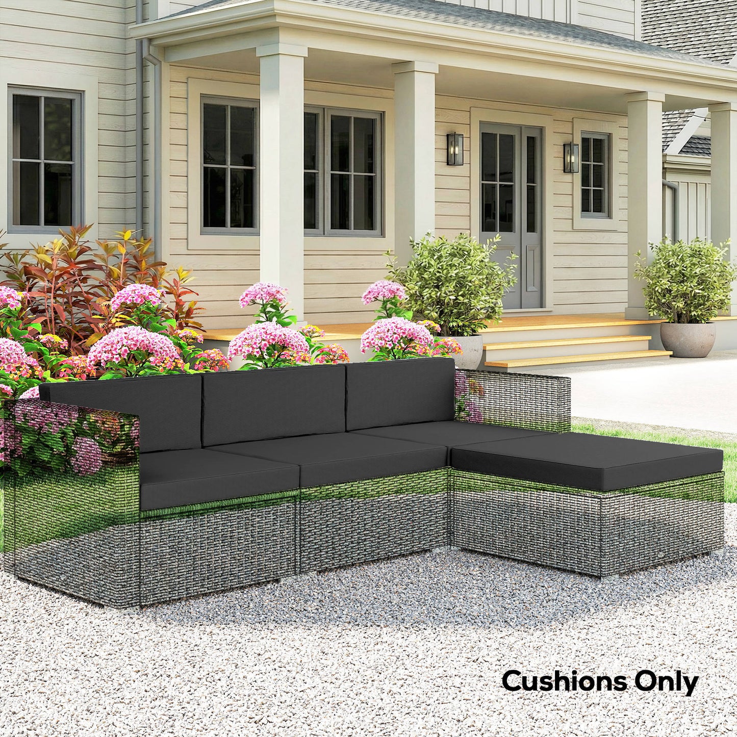 7-Piece Patio Furniture Cushions