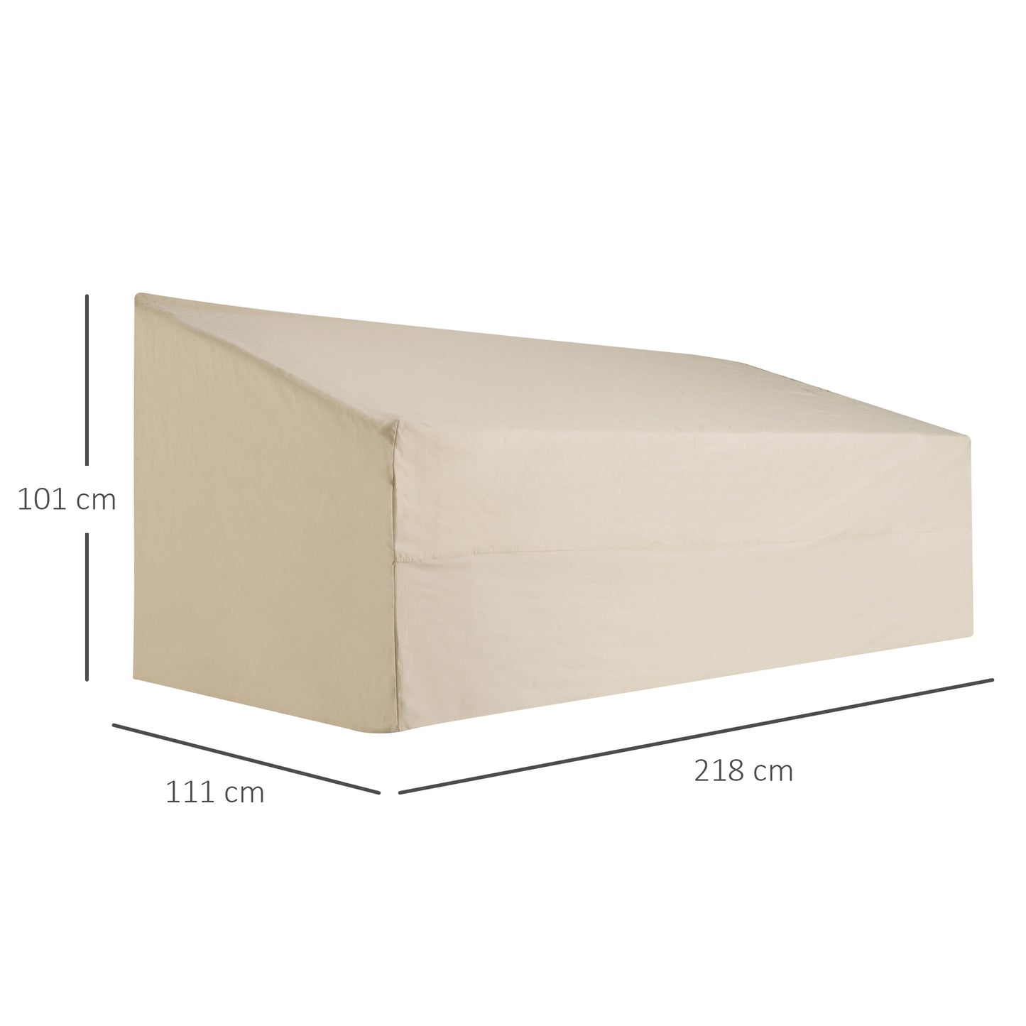 600D Oxford Cloth Garden Furniture Cover Waterproof