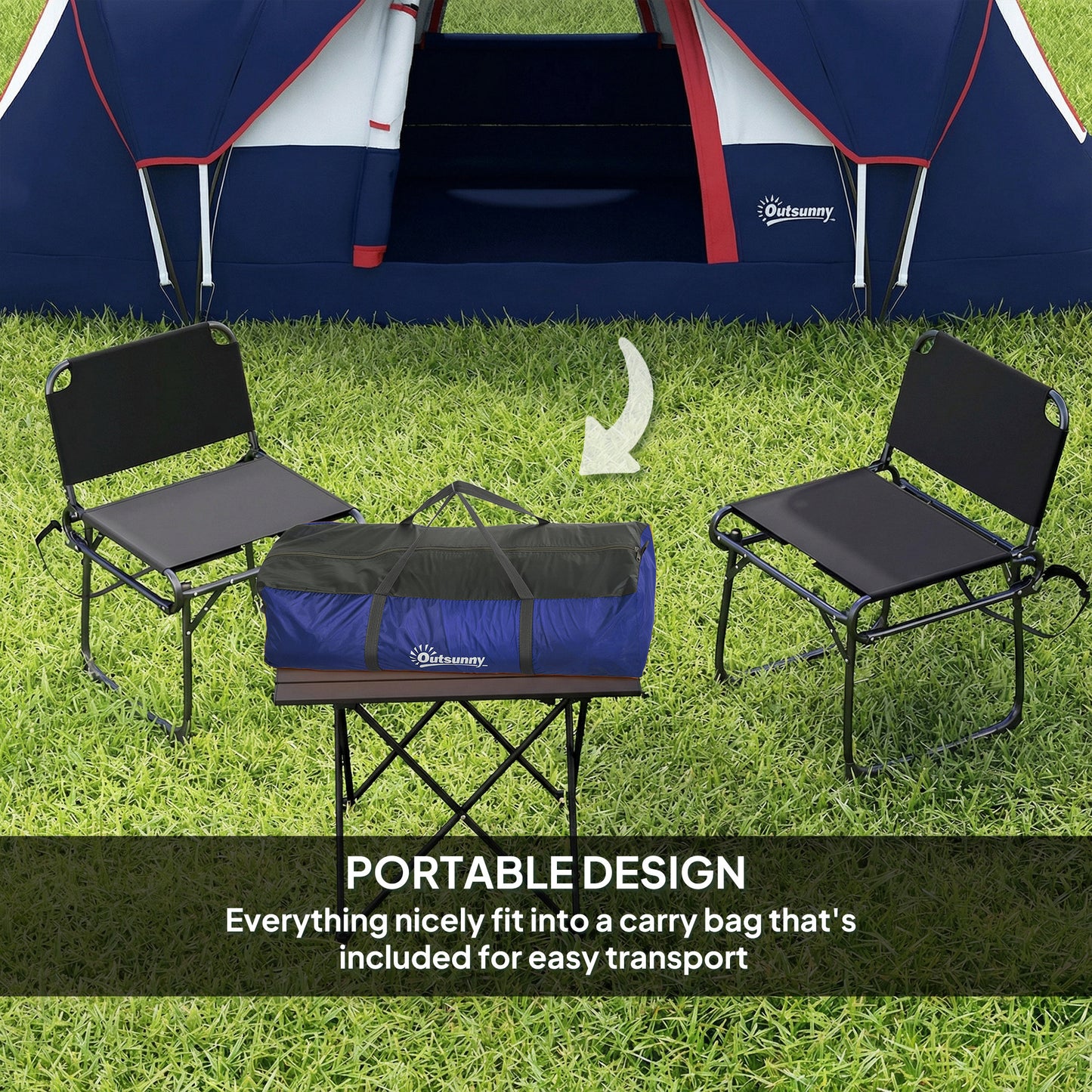 5-6 Man Camping Tent, Tunnel Tent (1)