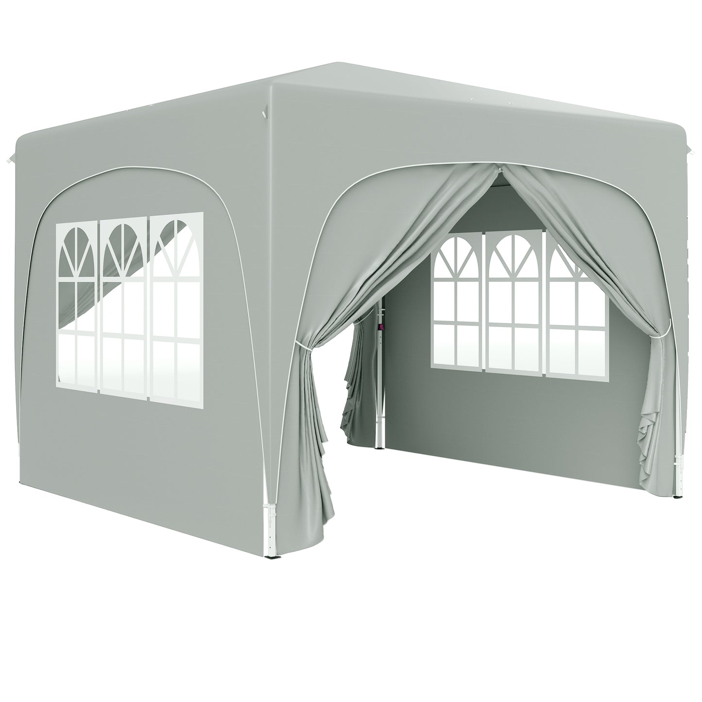 3 x 3m Pop-Up Gazebo Shelter, with Accessories