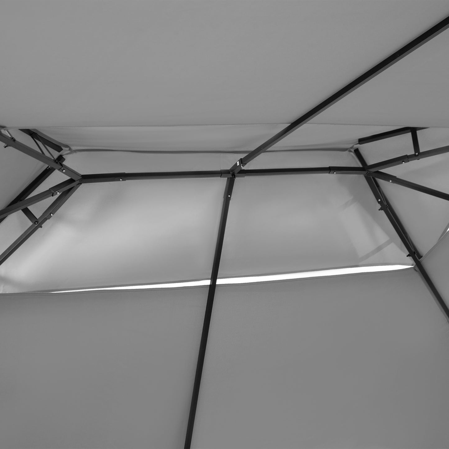 4m x 3(m) Metal Gazebo Canopy Party Tent Garden Pavillion Patio