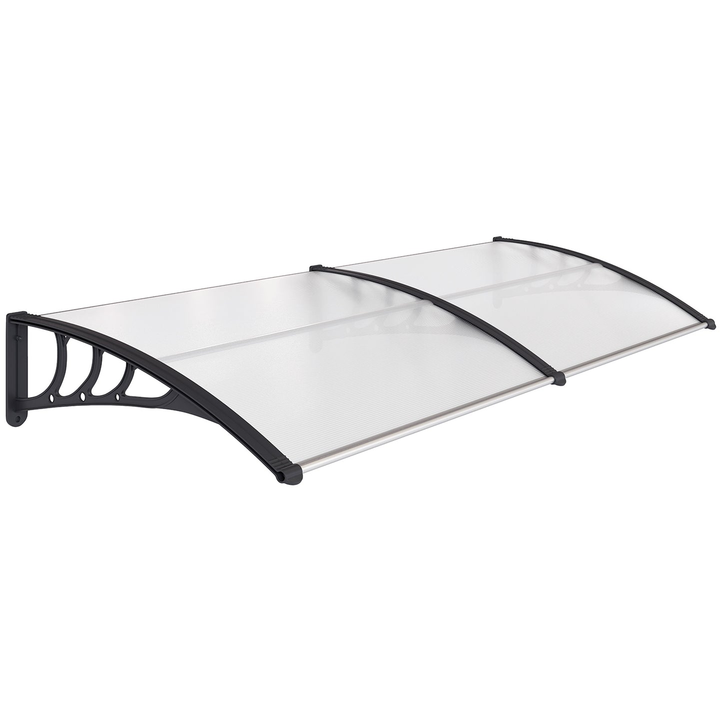 Front Door Canopy Outdoor Awning Aluminium Rigid Plastic (3)