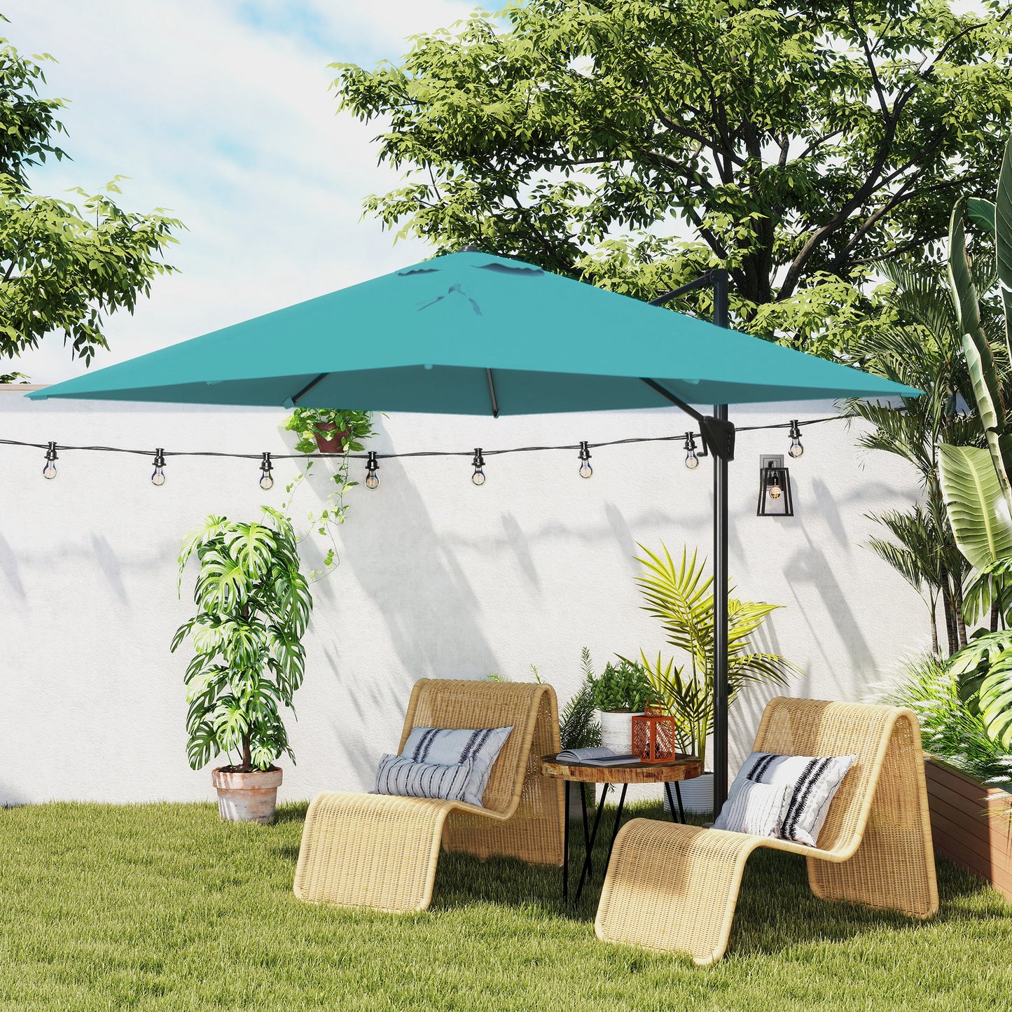 Patio Offset Parasol Umbrella