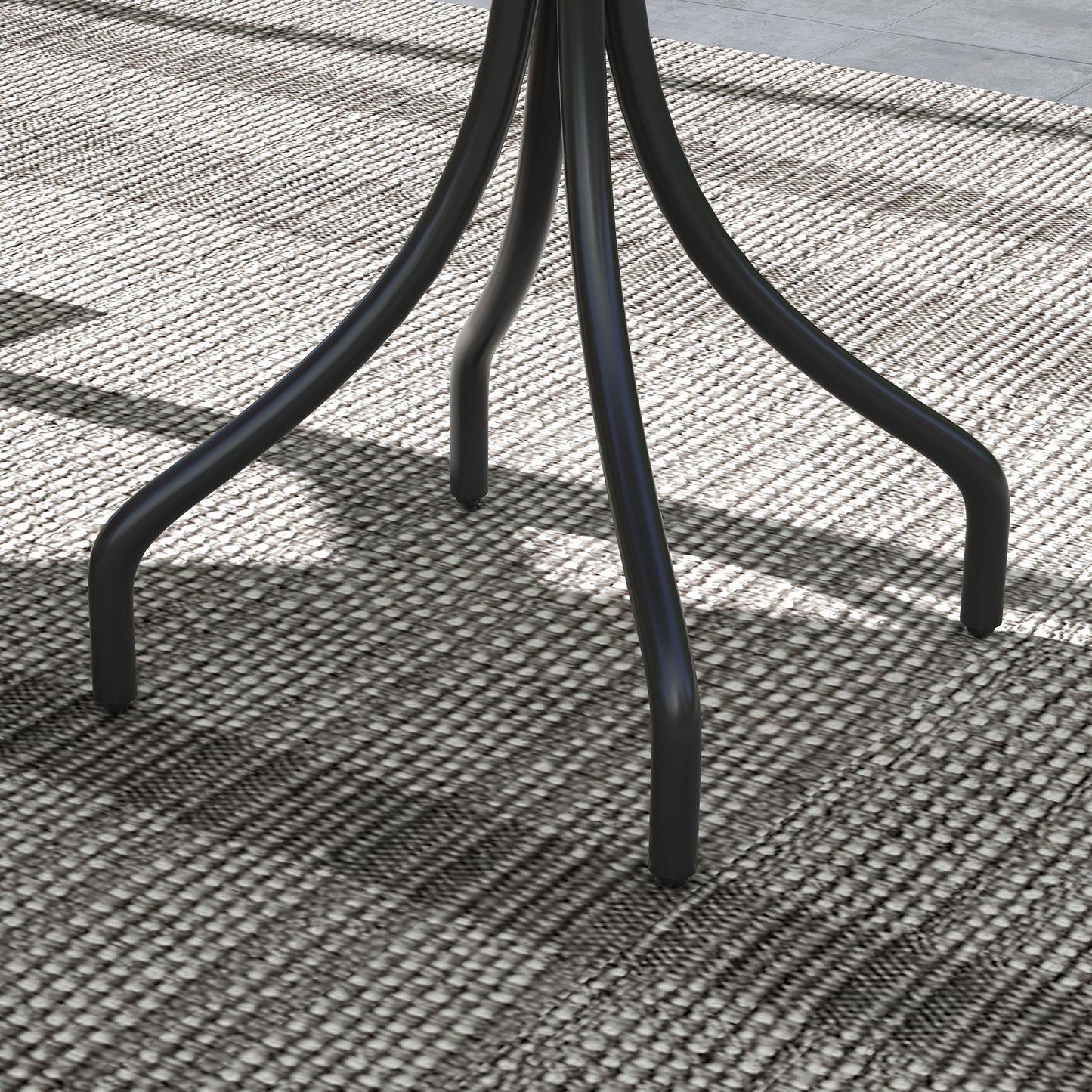 Φ66cm Galvanised Steel Garden Table