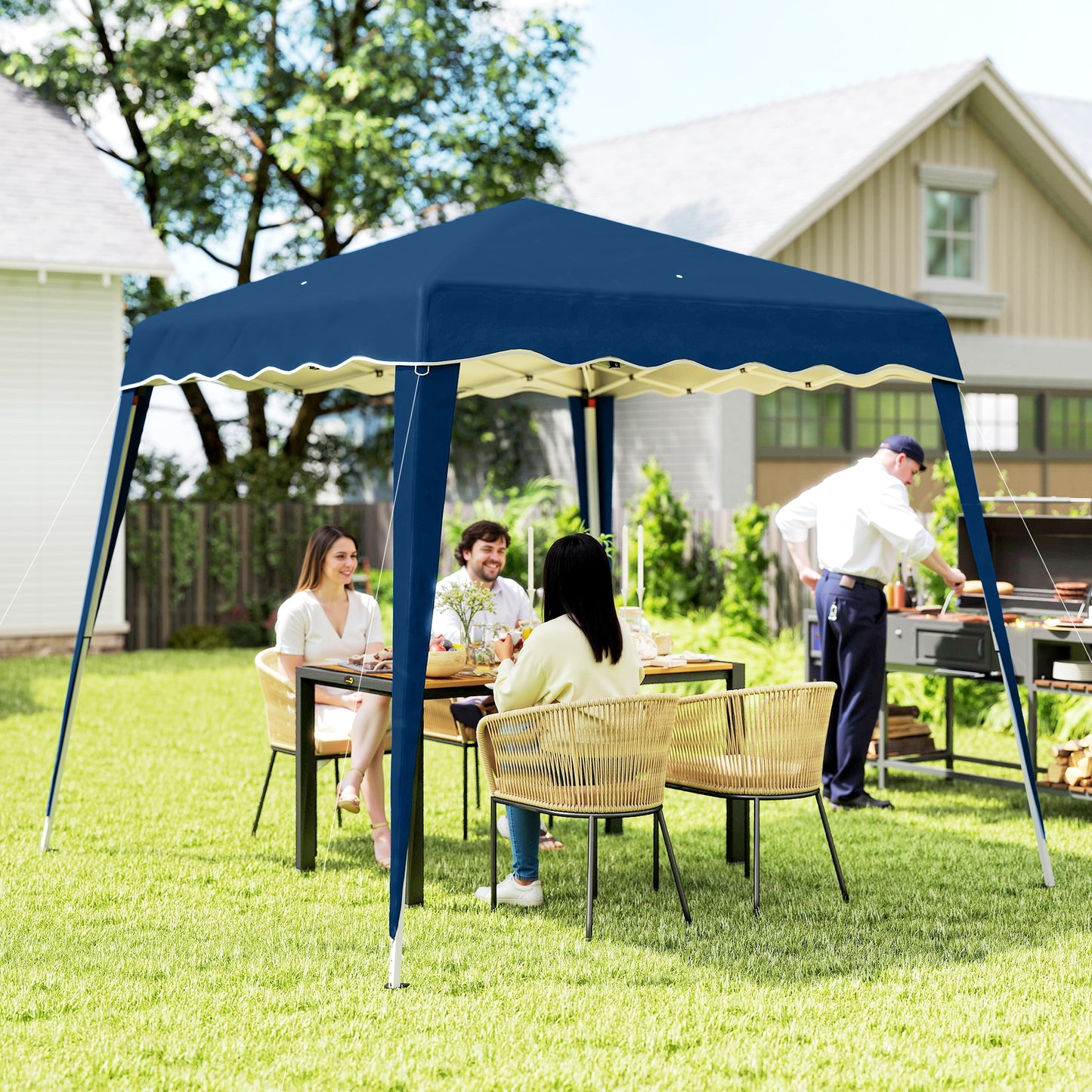3 M x 3 M Base/ 2.5 M x 2.5 M Top Pop Up Gazebo