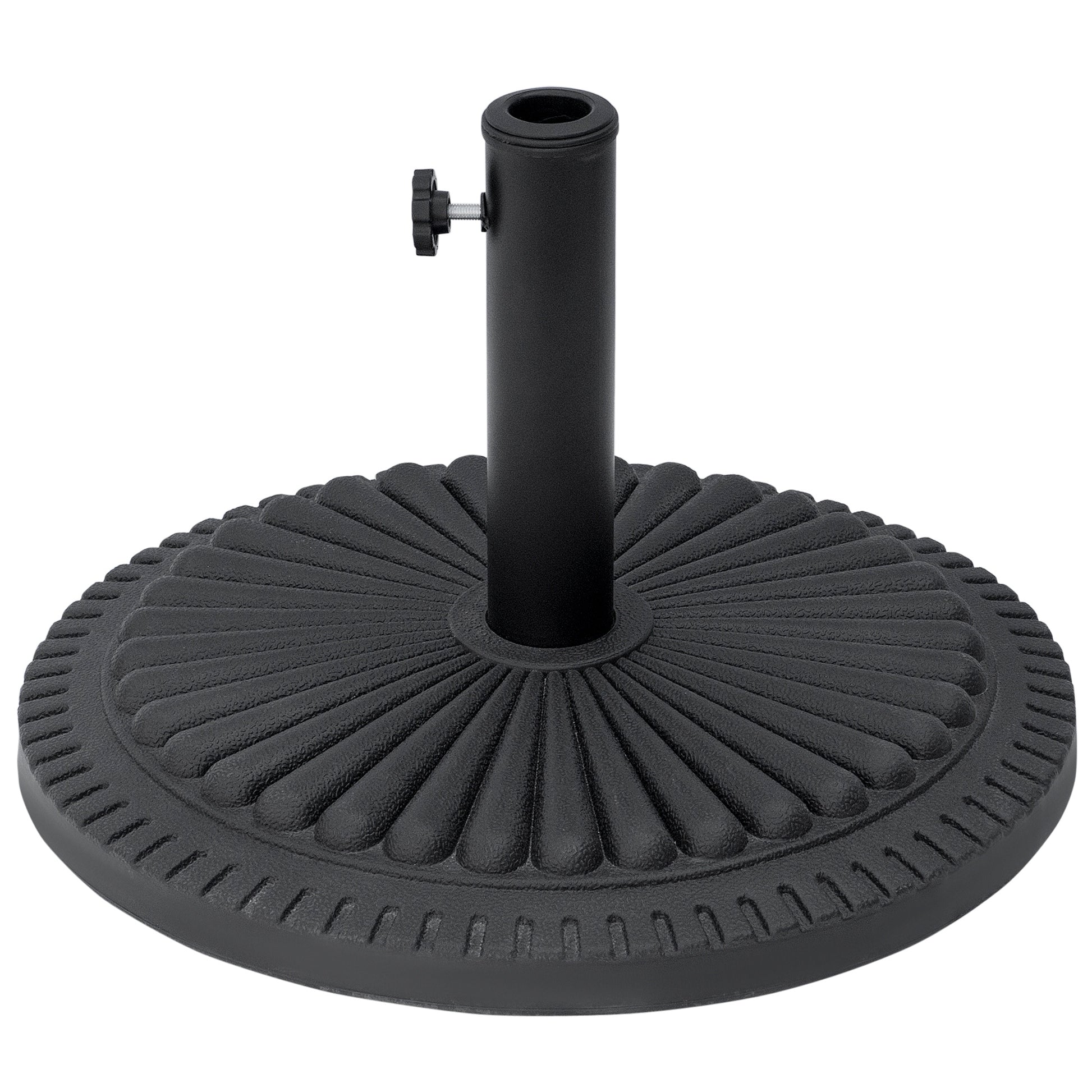 14kg Round Cement Parasol Base Umbrella Weight Stand Holder Fits