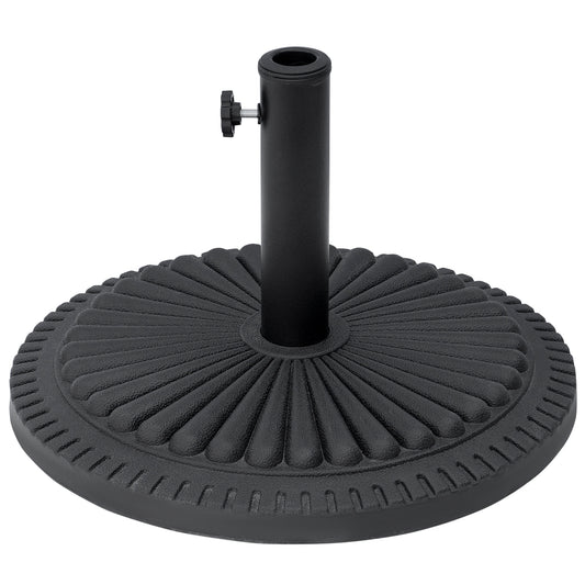14kg Round Cement Parasol Base Umbrella Weight Stand Holder Fits