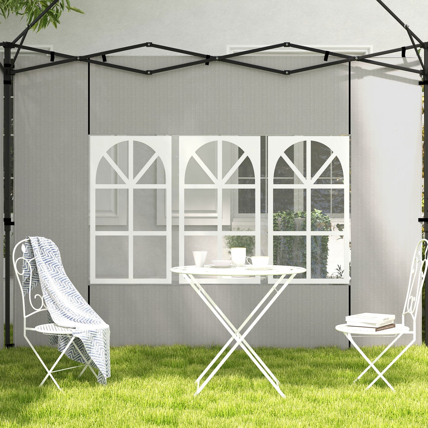 Gazebo Side Panels, Sides Replacement with Window (1)