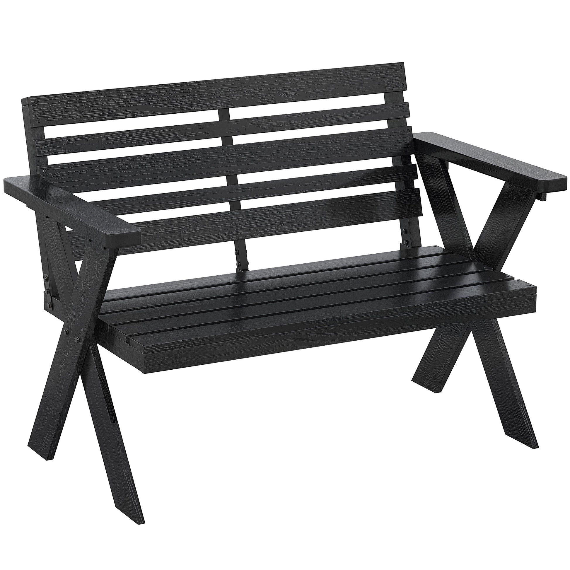 2 Seater Wooden Garden Bench (1)
