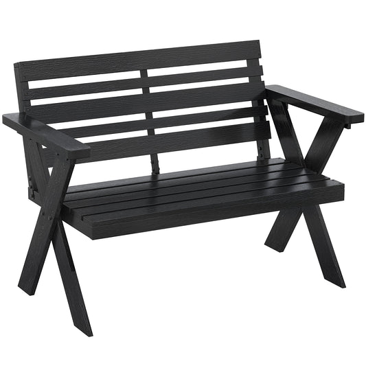 2 Seater Wooden Garden Bench (1)