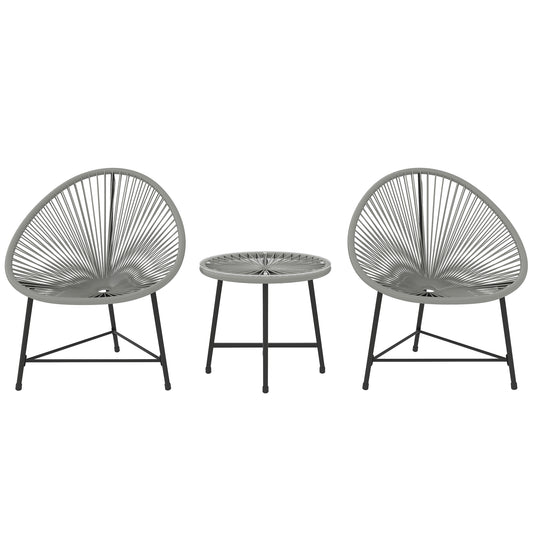 3 Pieces Rattan Bistro Set (6)