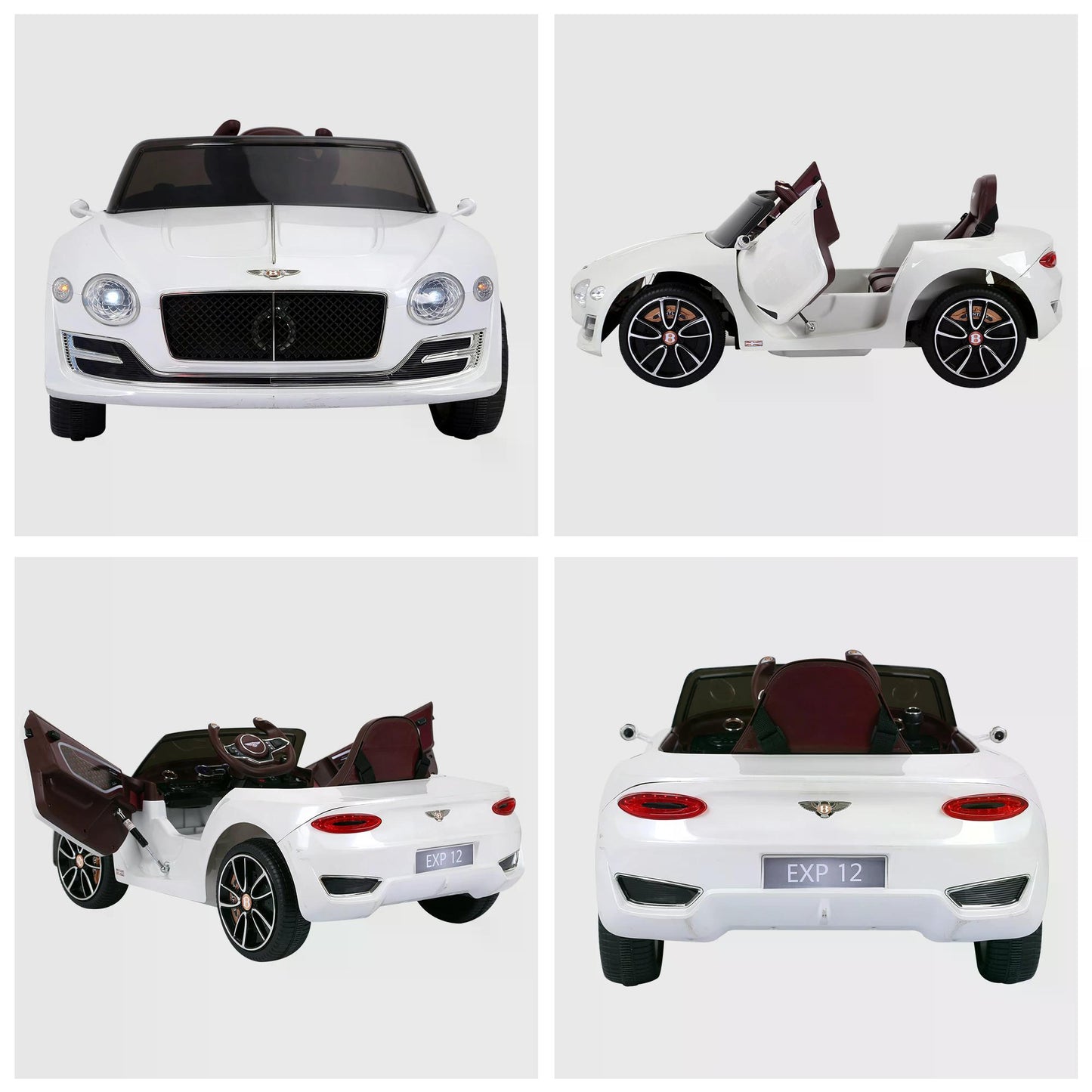 Kids Electric Car Kids Ride on Toys W/ LED Lights