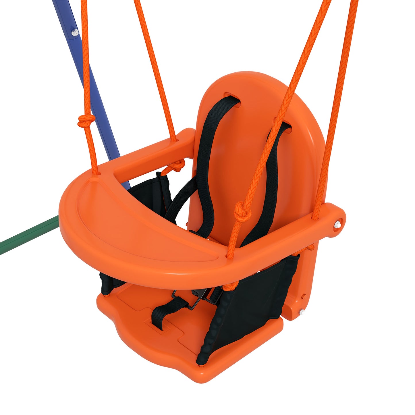 Two-In-One Toddler Garden Swing, with Comfortable Seat