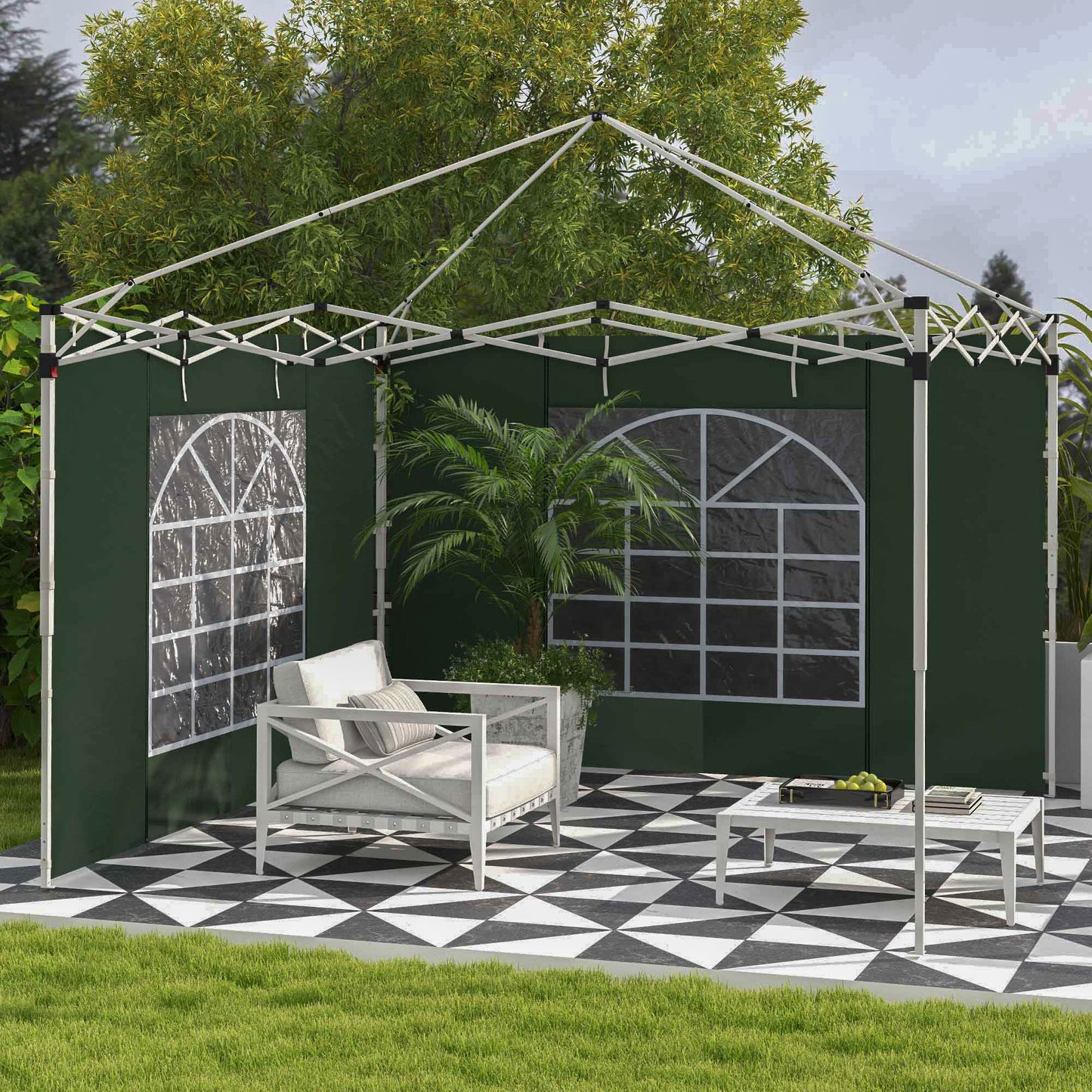 Gazebo Side Panels, 2 Pack Sides Replacement