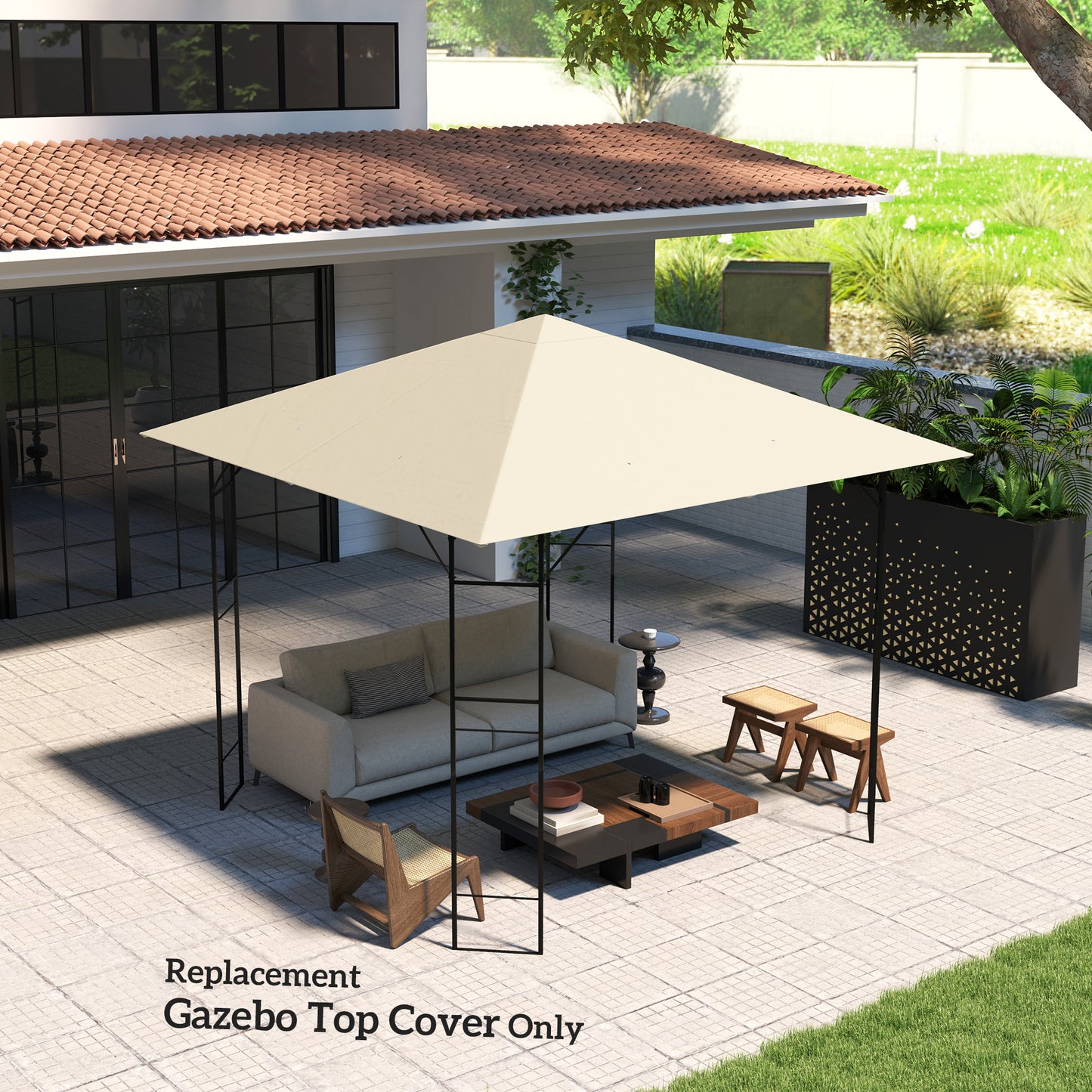 3 x 3(m) Gazebo Canopy Replacement, for 01-0867