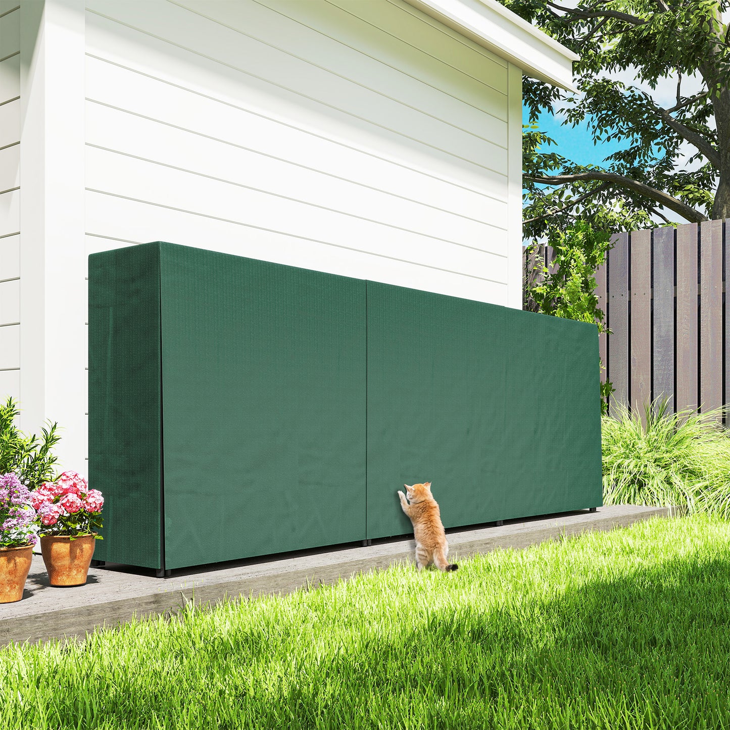 Firewood Rack with Waterproof Cover (1)
