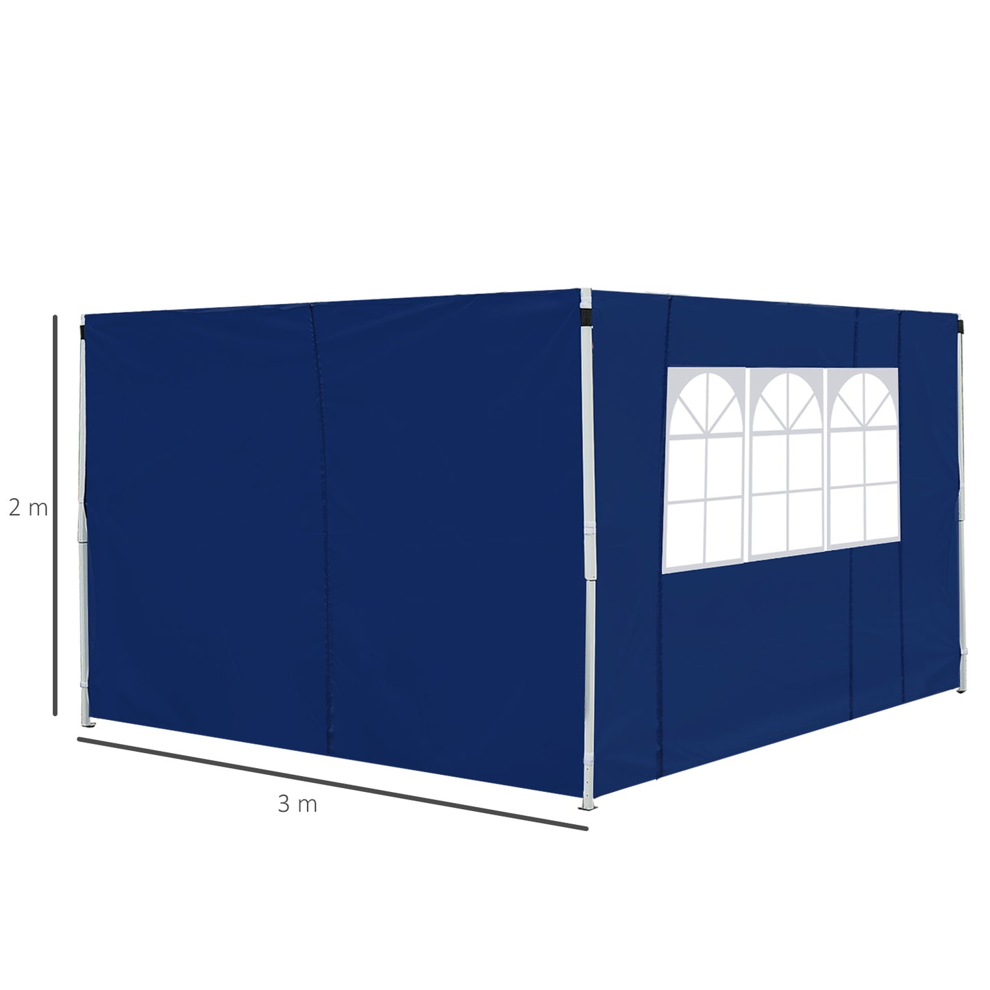 3 Meters Gazebo Replaceable Exchangeable Side Panel Wall Panels