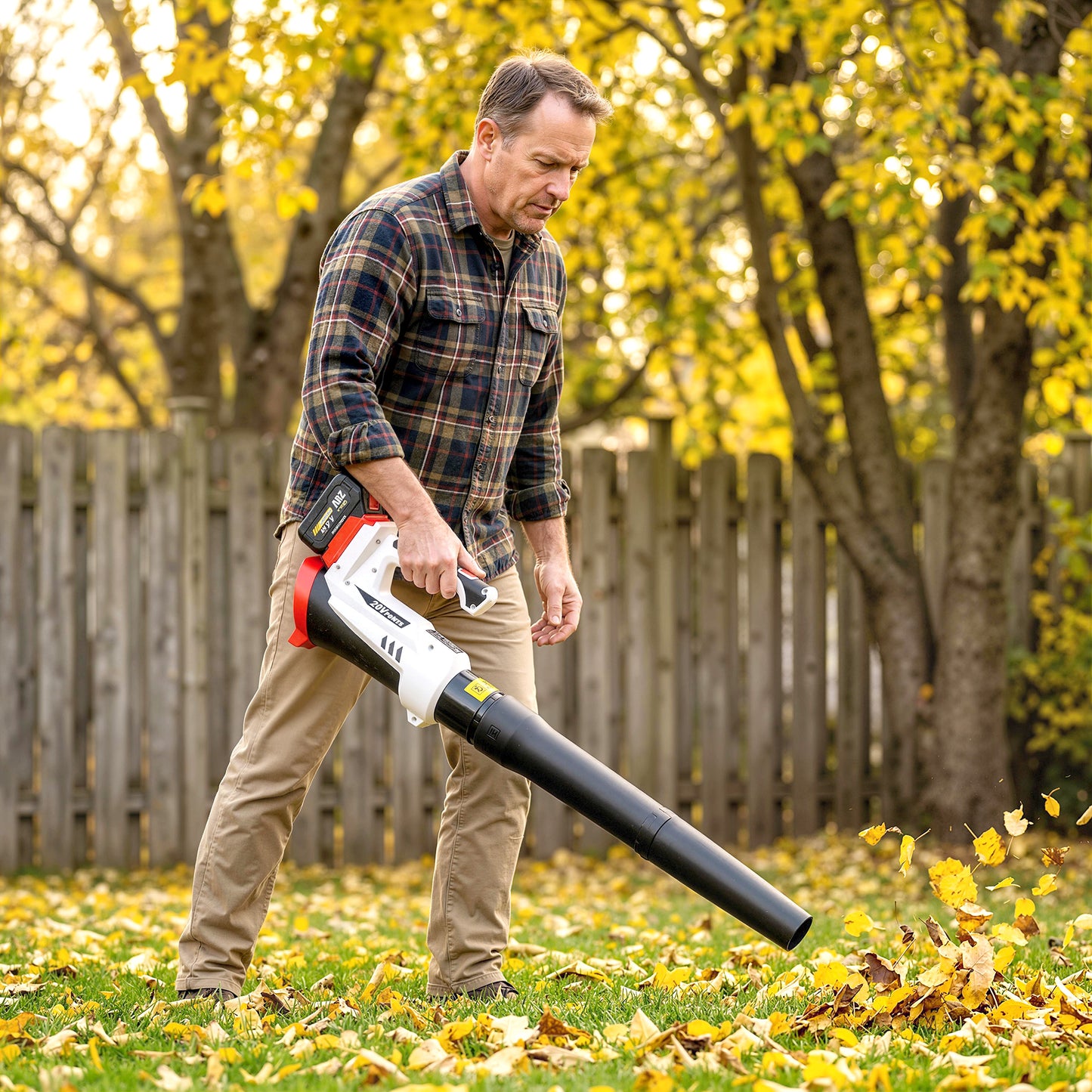 Leaf Blower Cordless with 4000mAh Battery & Charger