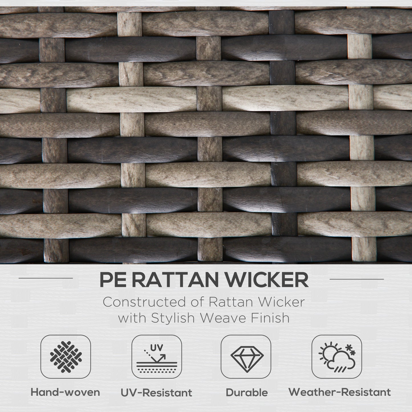 Outdoor PE Rattan Corner Sofa (1)