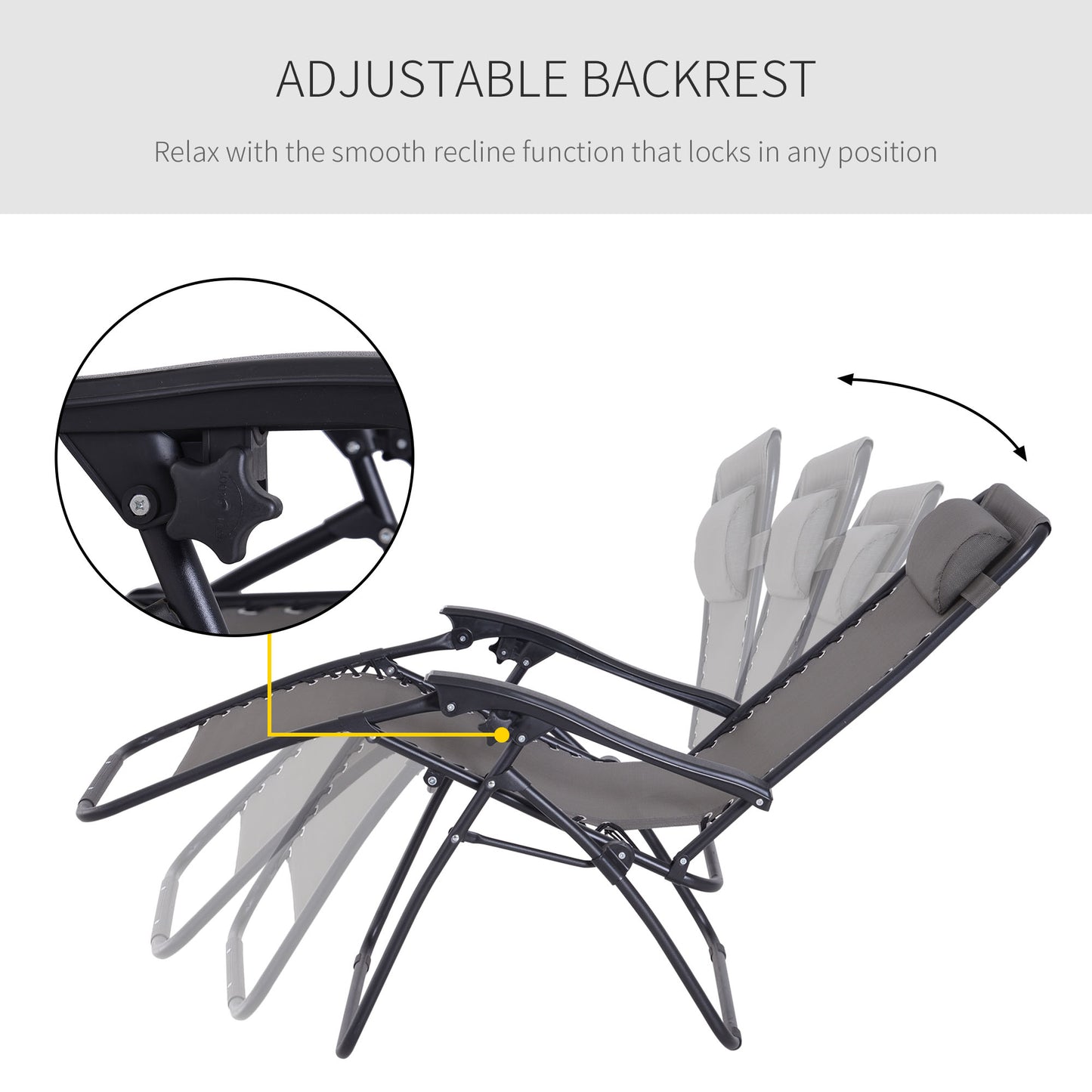 Zero Gravity Chair Set of 2