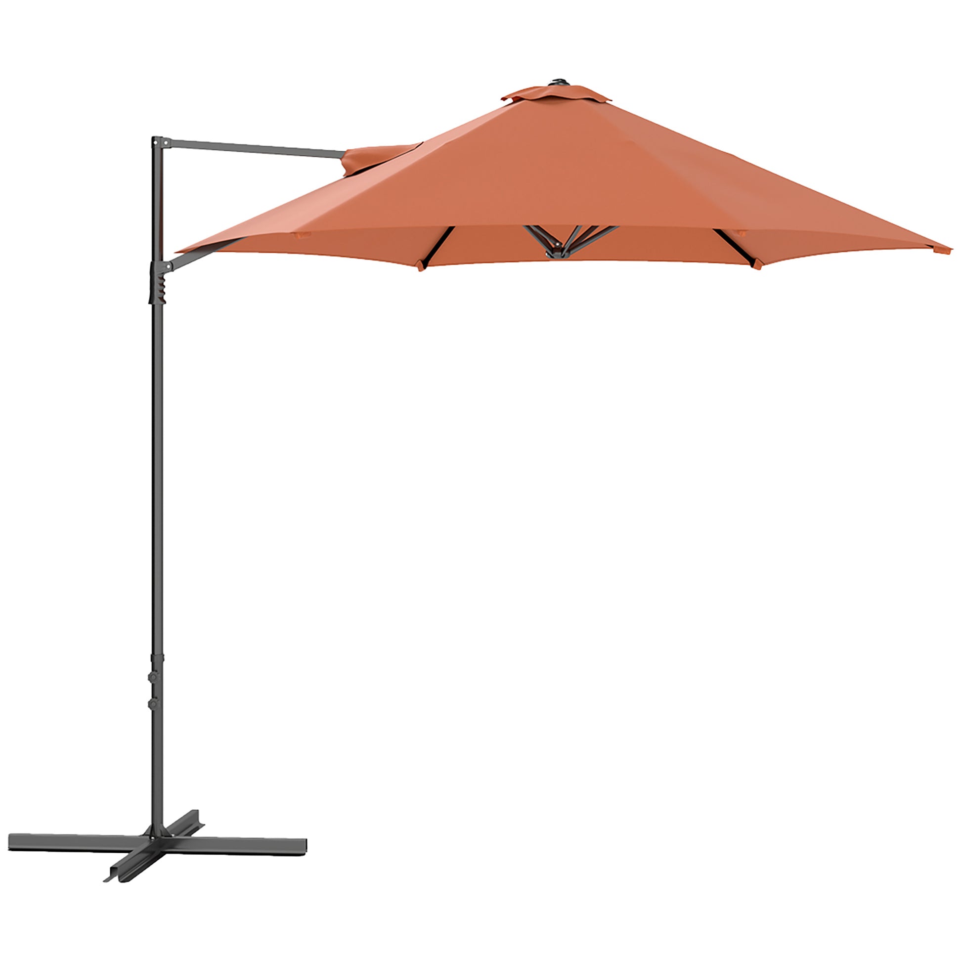 2.5m Rotating Cantilever Parasol