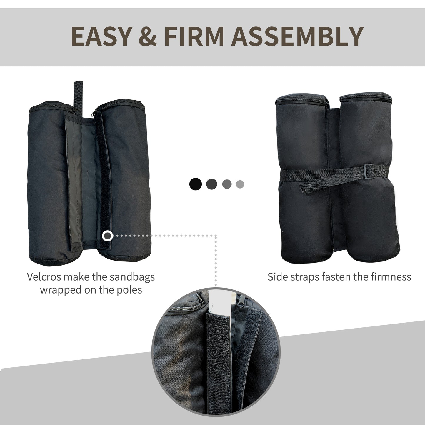 15 kg Heavy Duty Gazebo Weight Sand Bags