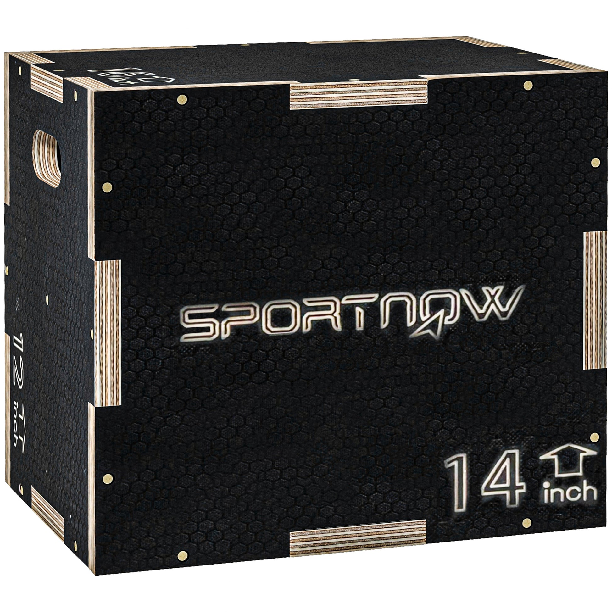 Multi-Faceted Jump Box, Wooden Step Up Box, for Home, Gym, Exercise (1)