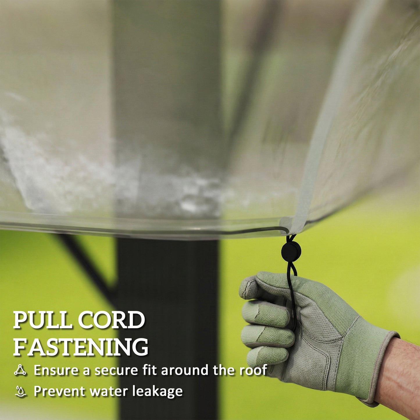 2 x 2 (m) Gazebo Protective Cover, Waterproof Cover for Gazebo