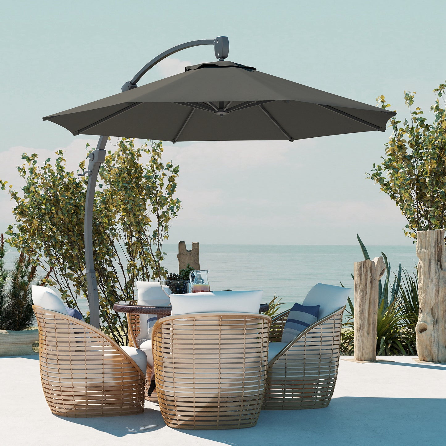 3(m) Garden Cantilever Parasol