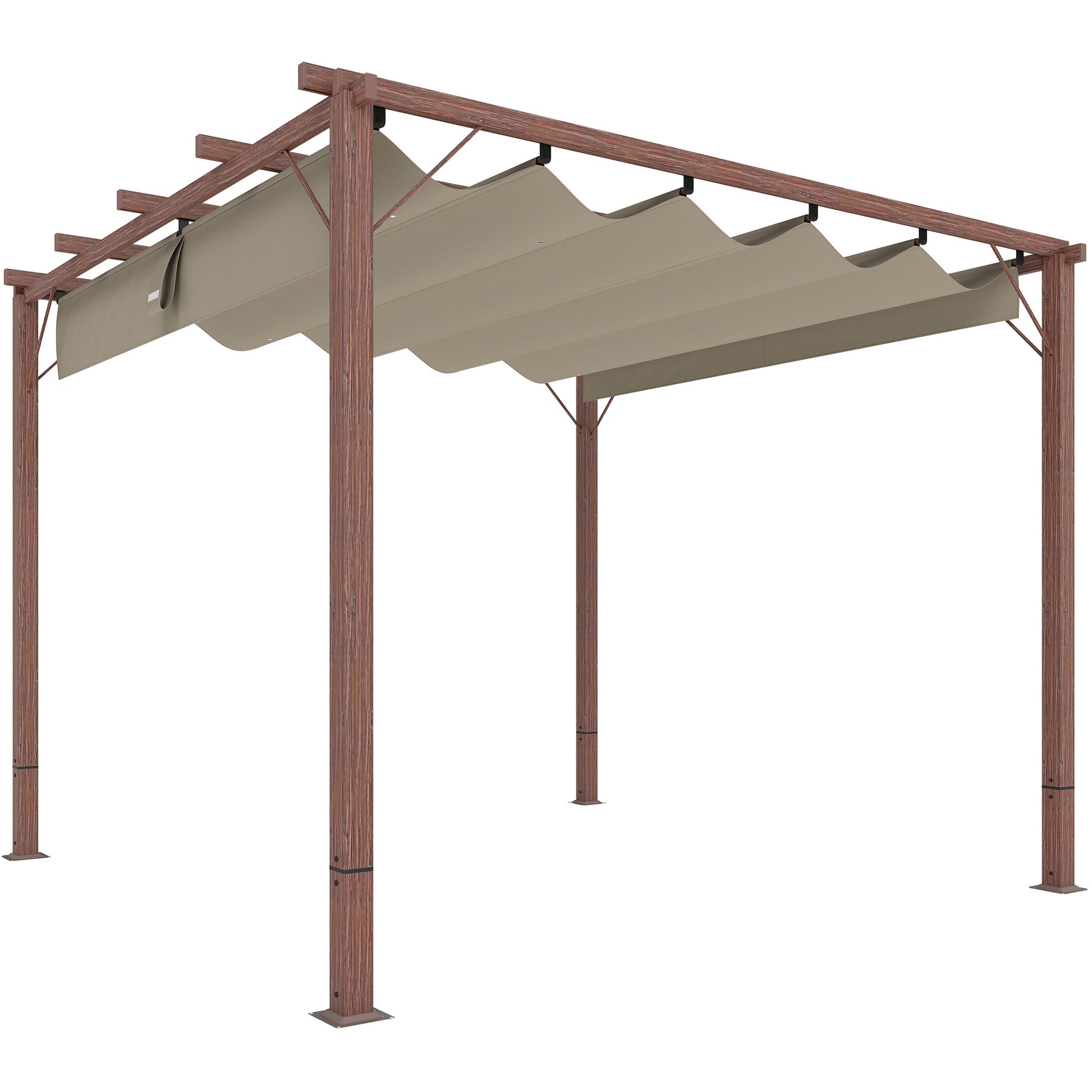3 x 3 m Retractable Roof Pergola