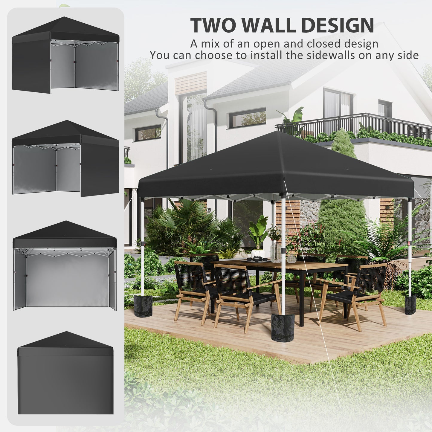 3 x 3 (M) Pop Up Gazebo Event Shelter