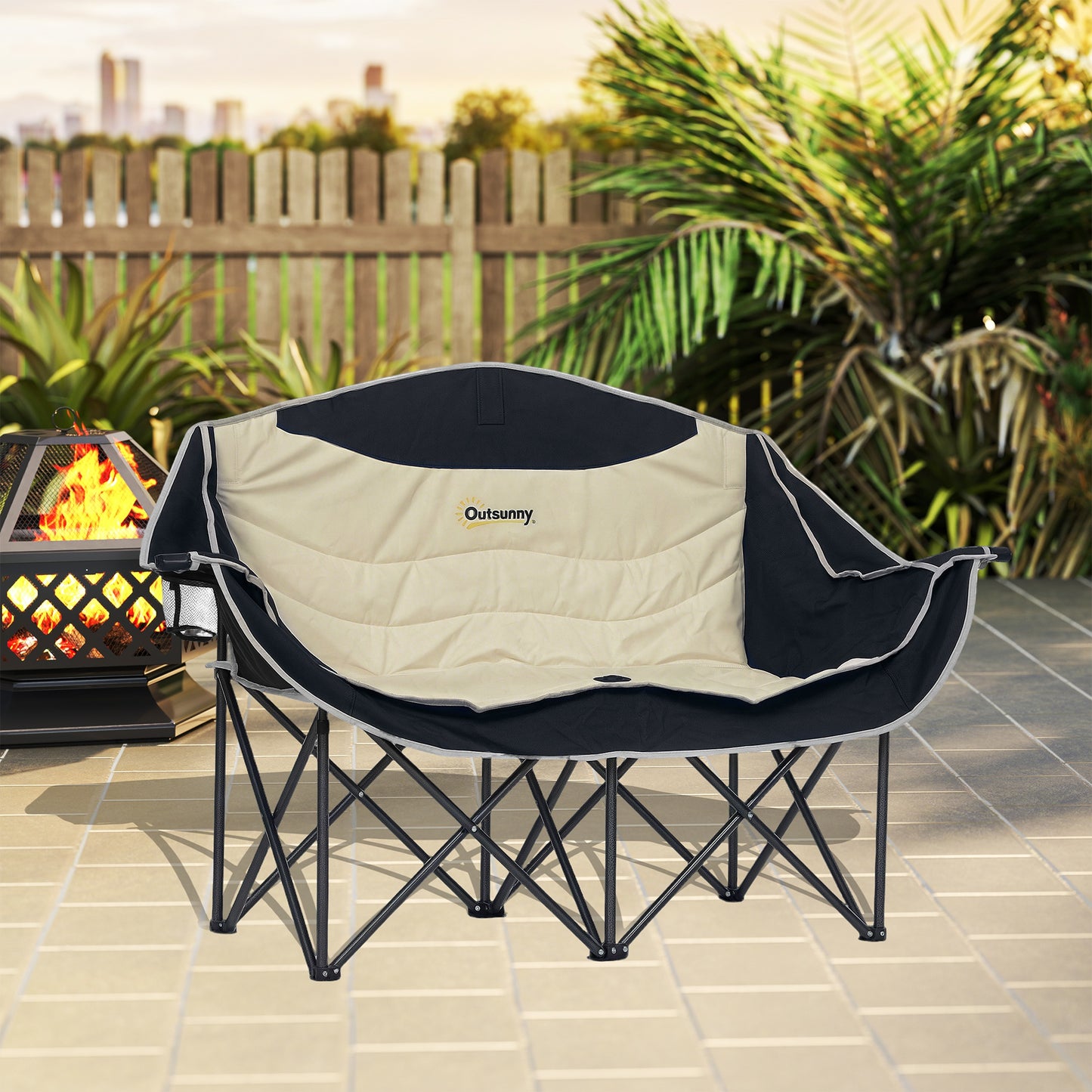 Double Camping Chair for Adults