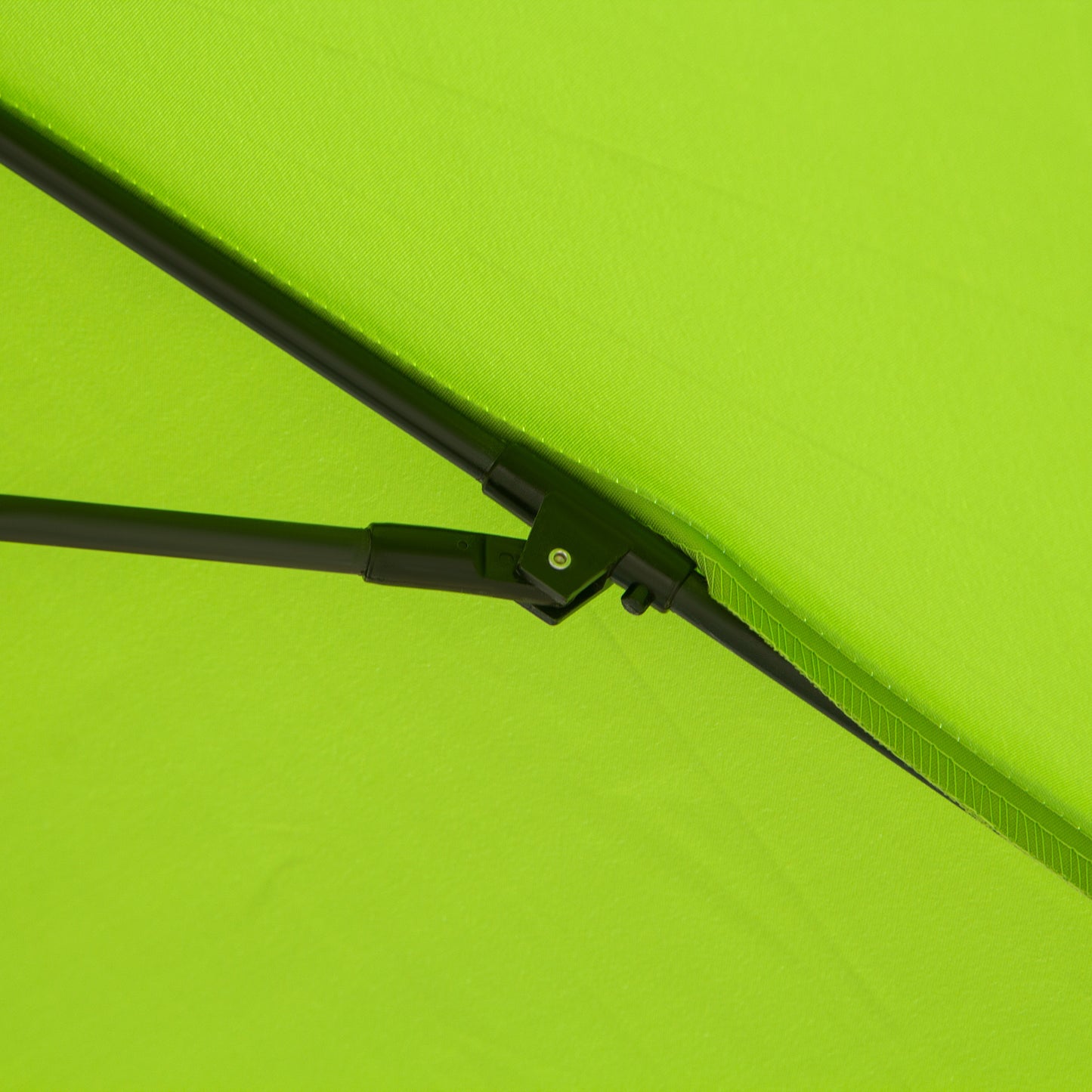 2.7M Garden Parasol Umbrella with Glass Fibre Ribs