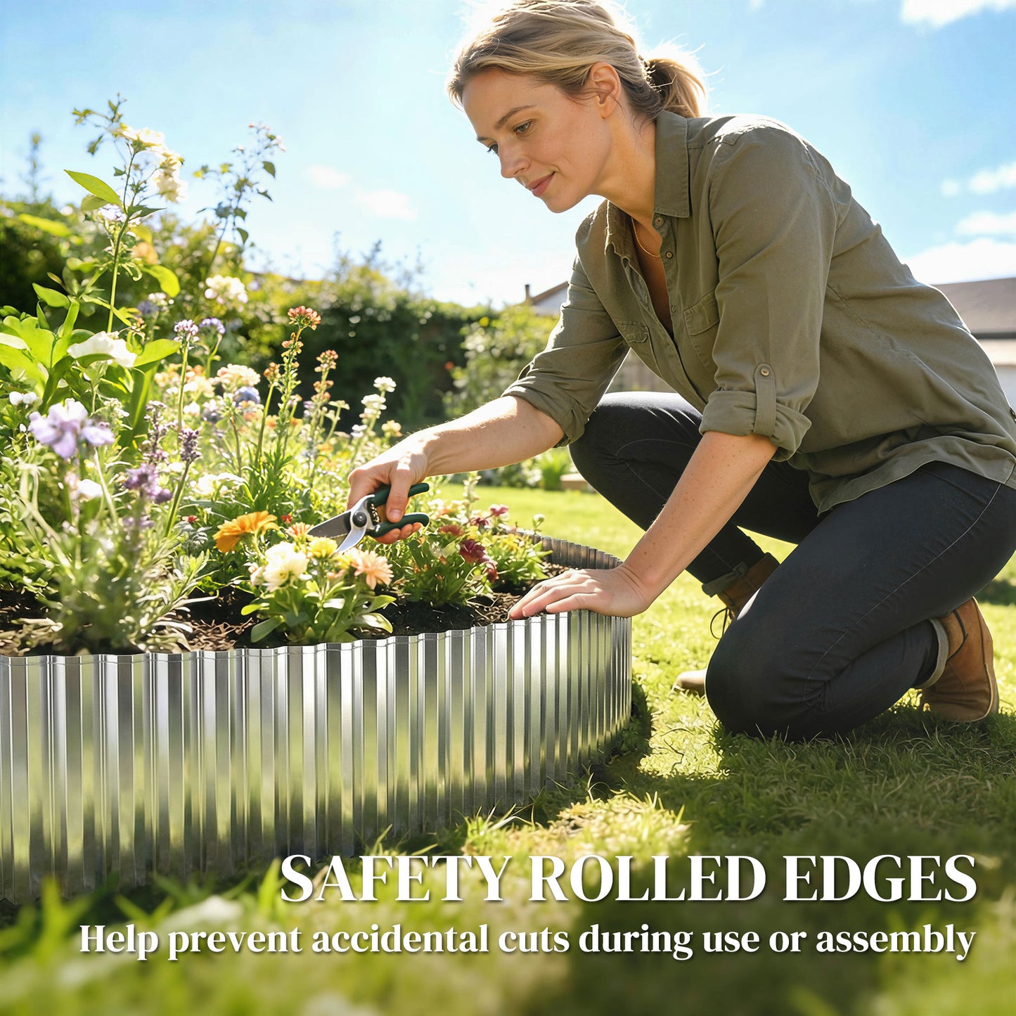 Metal Garden Edging Border