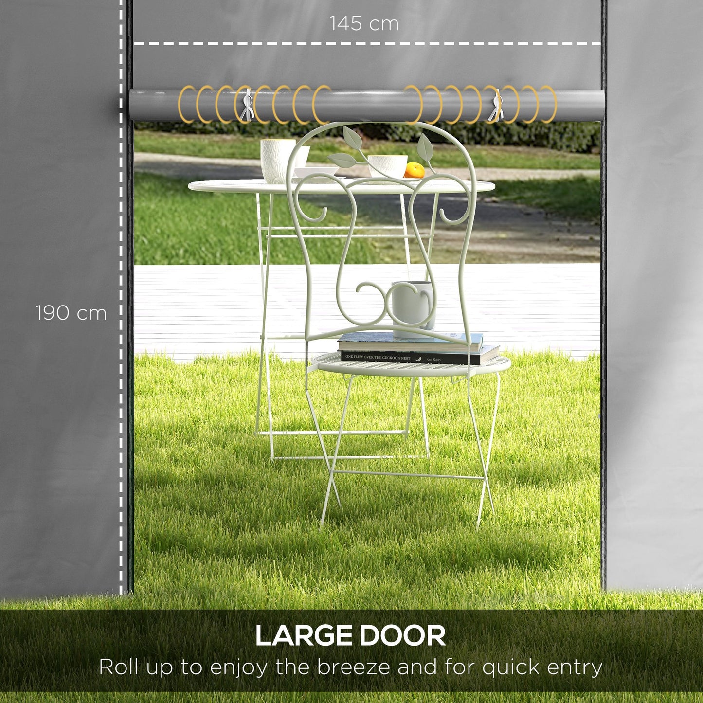 Gazebo Side Panels, 2 Pack Sides Replacement