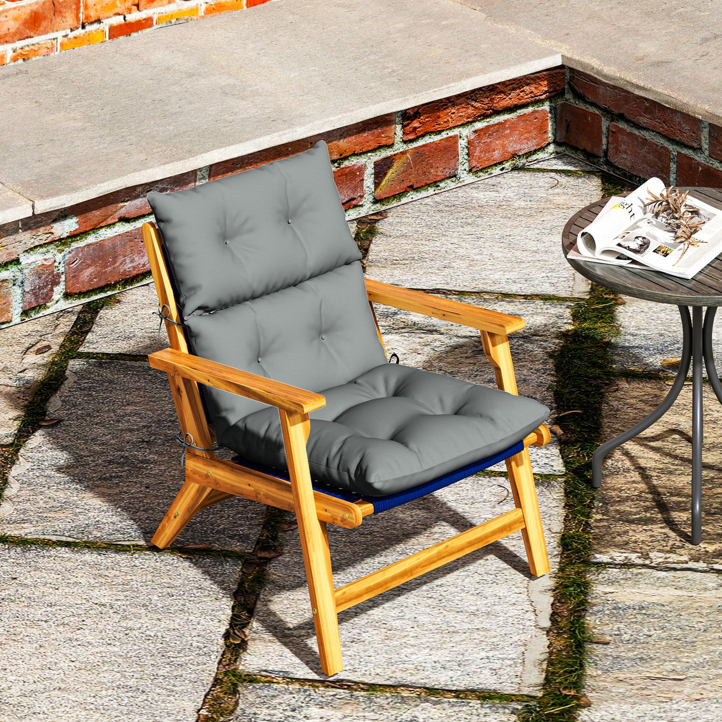115 x 56cm Rocking Chair Padded Seat Cushion