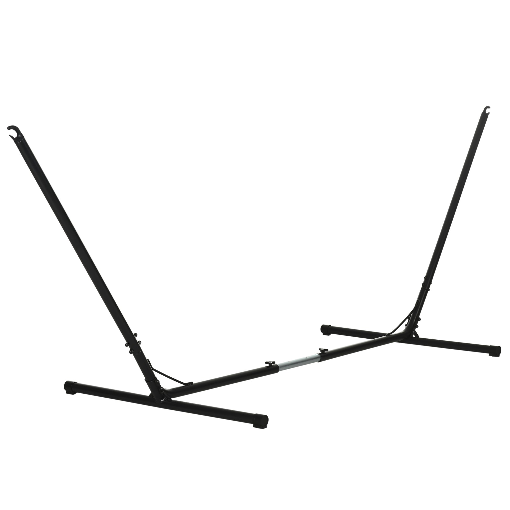 3.1–3.8m Adjustable Universal Hammock Stand Metal Frame Garden