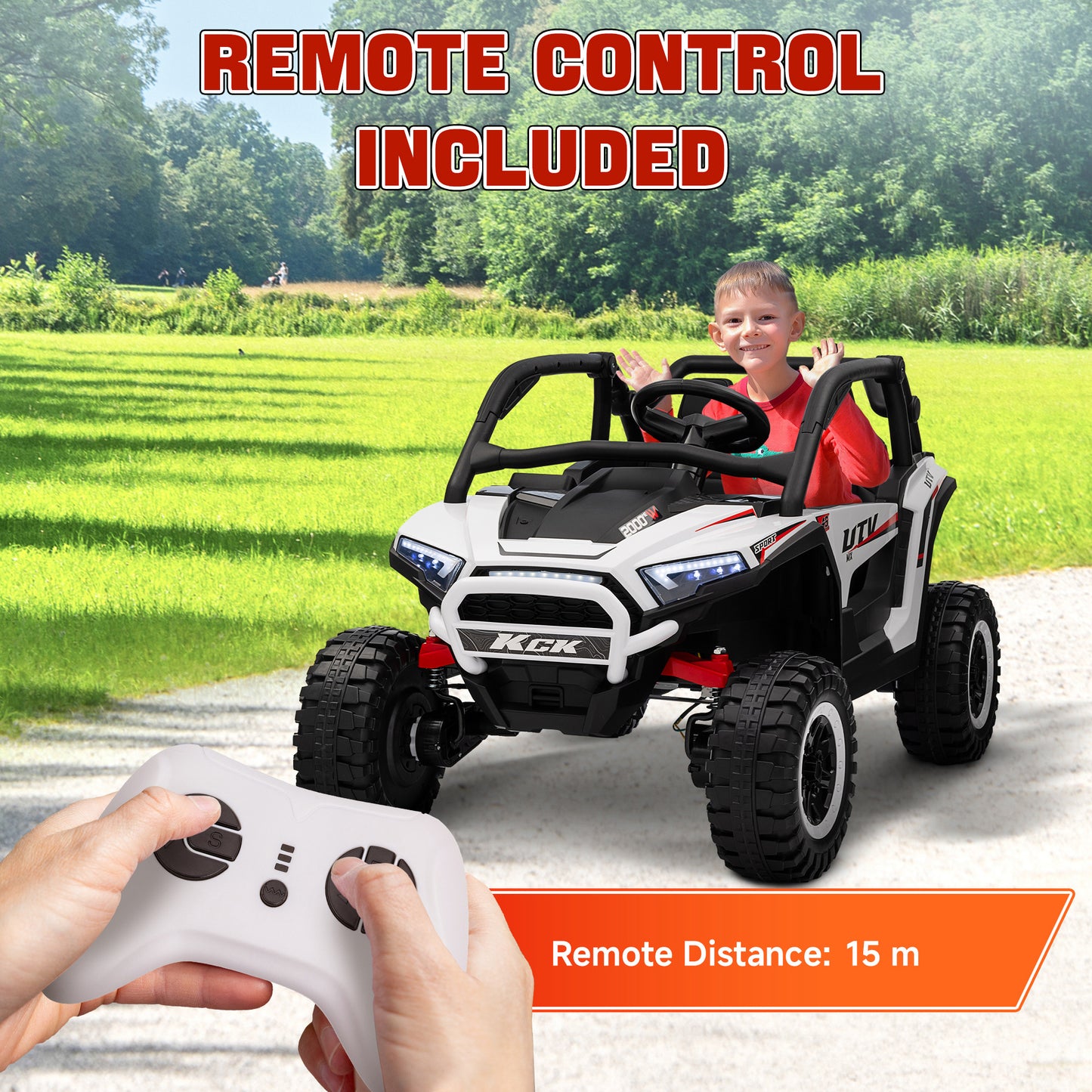 2 Seater 24V 7AH Ride on Truck