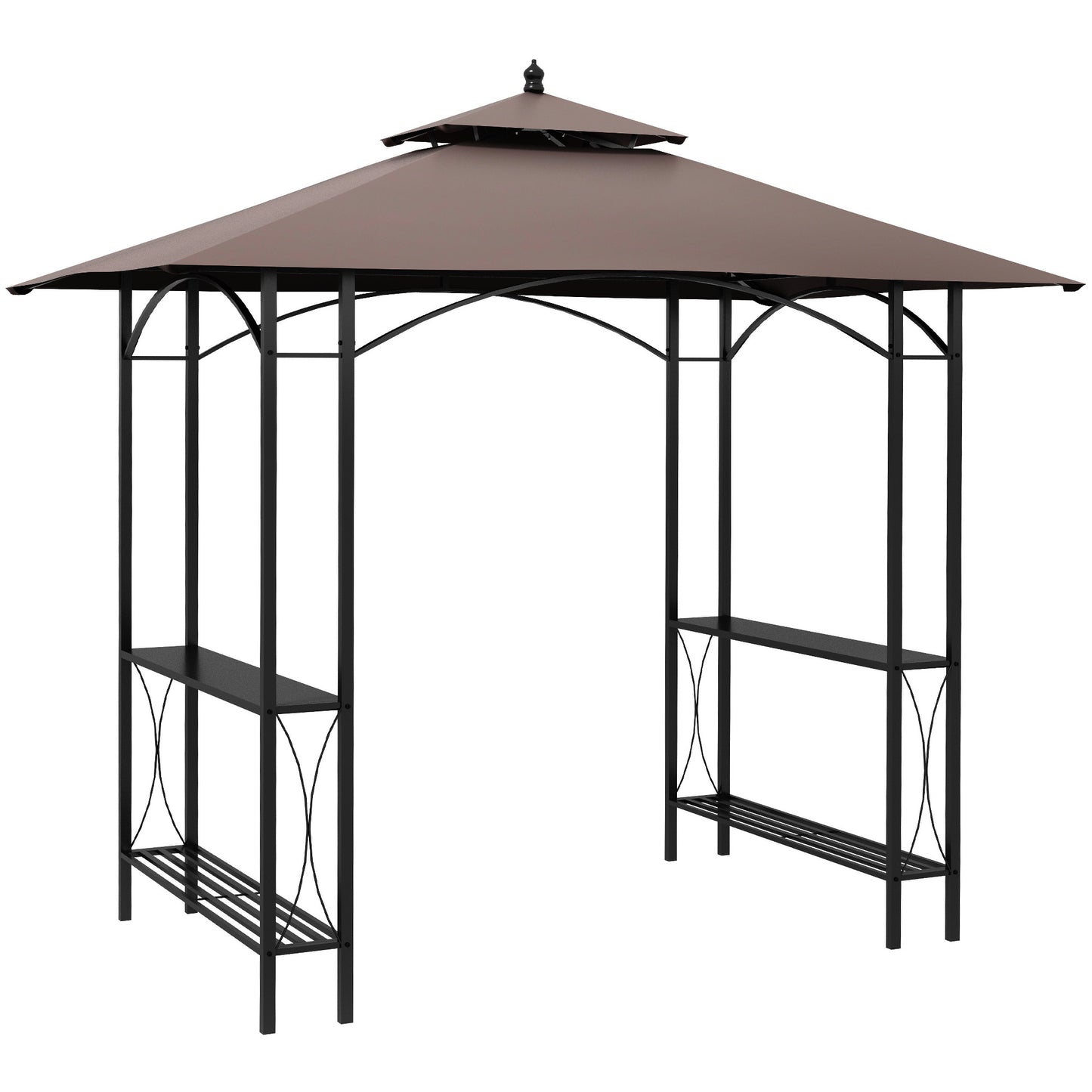2.5 x 1.5m BBQ Tent Canopy Patio Outdoor Awning Gazebo Party Sun