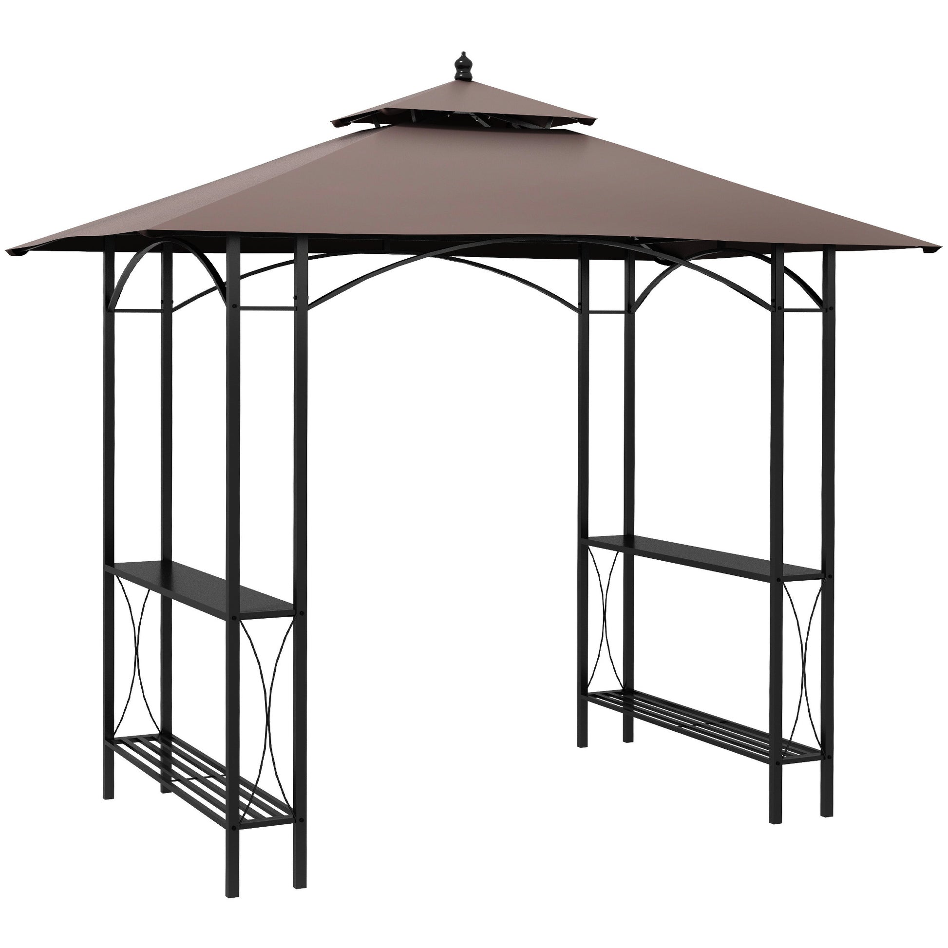 2.5 x 1.5m BBQ Tent Canopy Patio Outdoor Awning Gazebo Party Sun