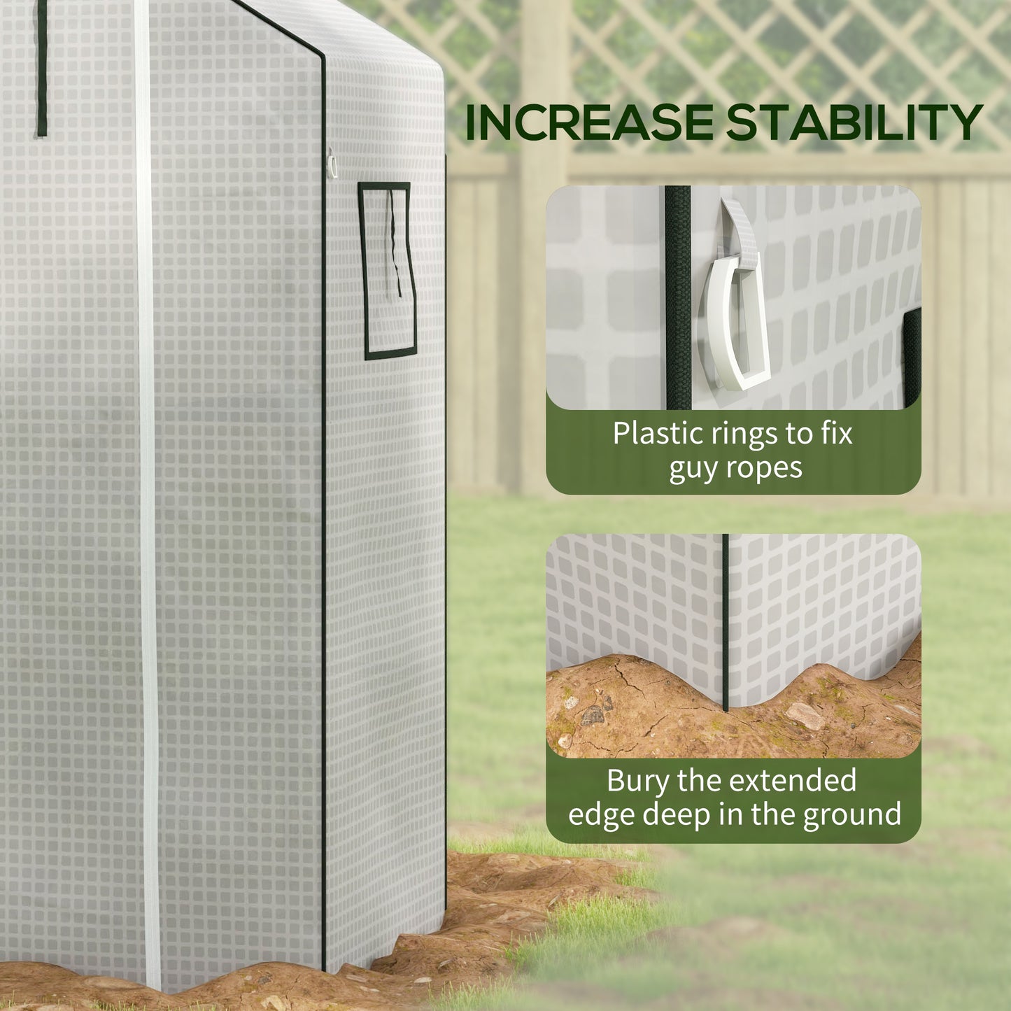 Greenhouse Cover Replacement Walk-in PE Hot House Cover (1)