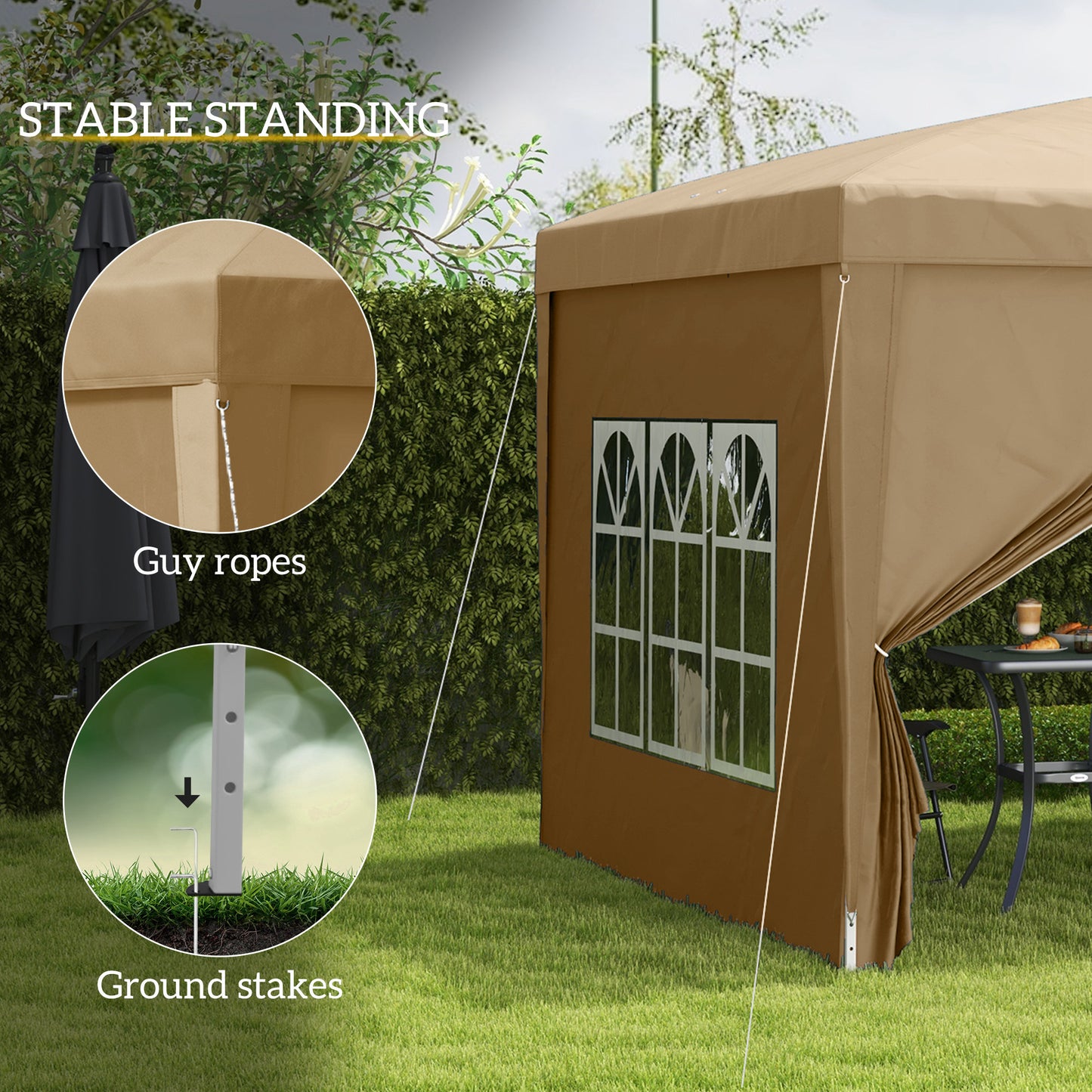 3 x 3(m) Pop Up Gazebo