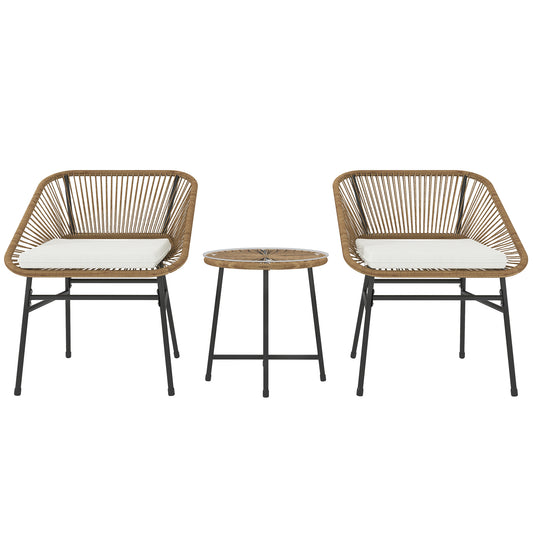 3 Pieces Rattan Bistro Set (7)