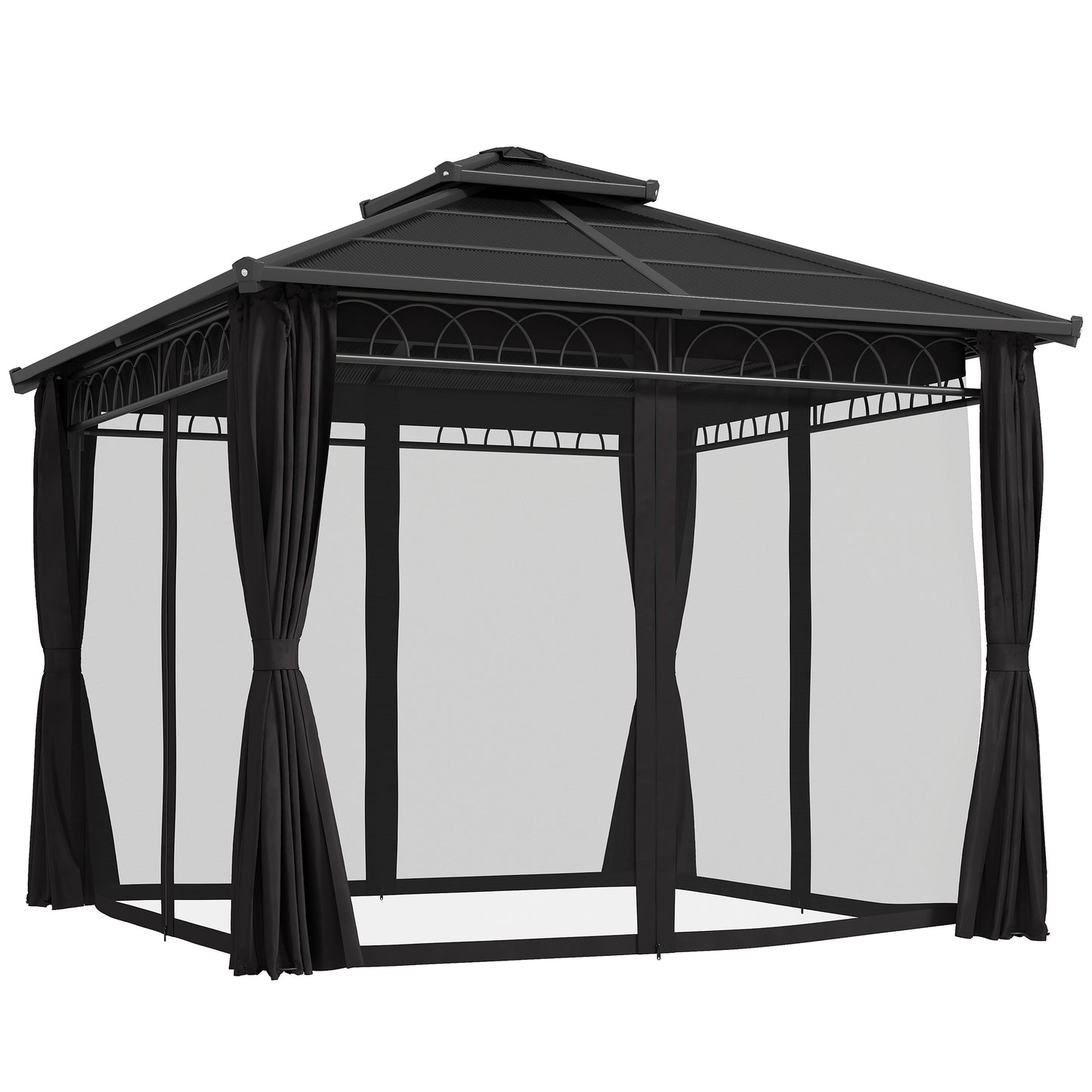 3 x 3 (m) Outdoor Polycarbonate Gazebo
