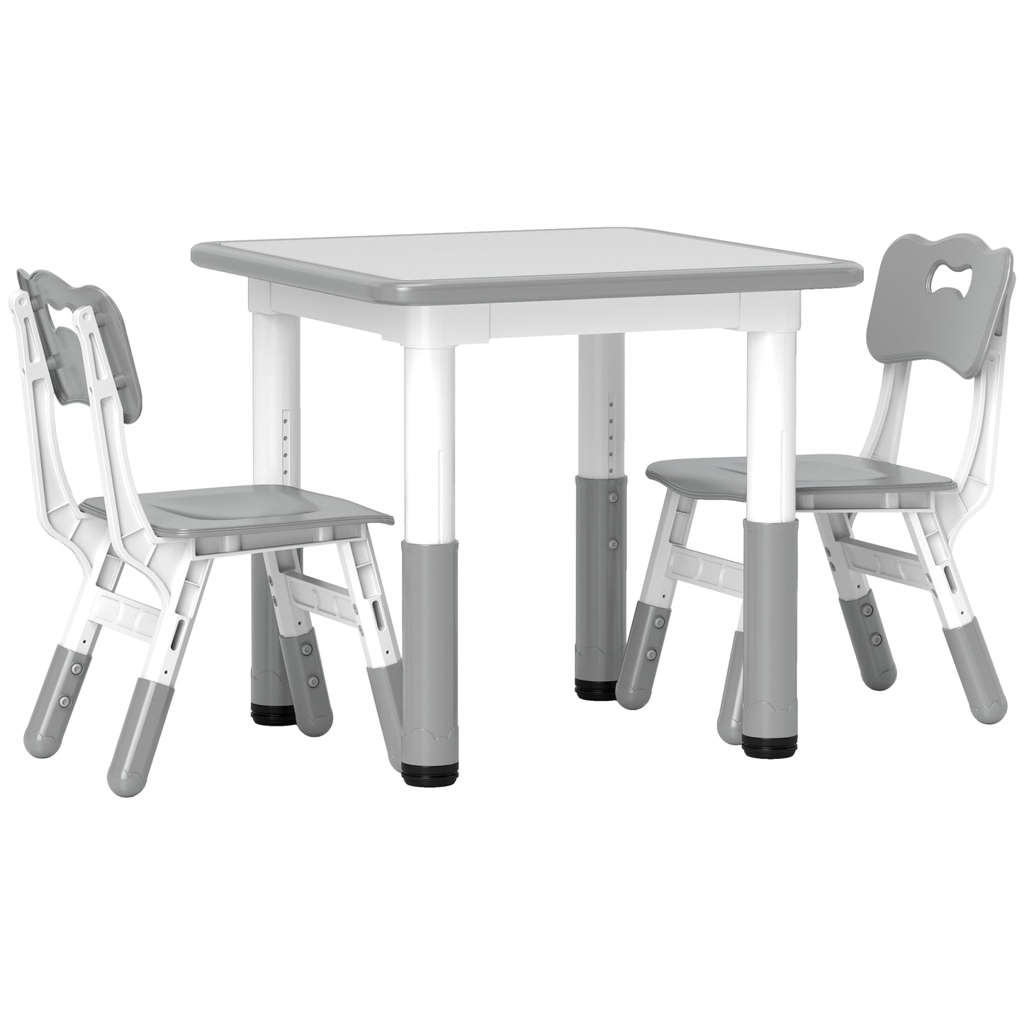 Height Adjustable Toddler Table and Chair Set (1)