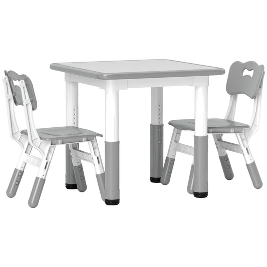 Height Adjustable Toddler Table and Chair Set (1)