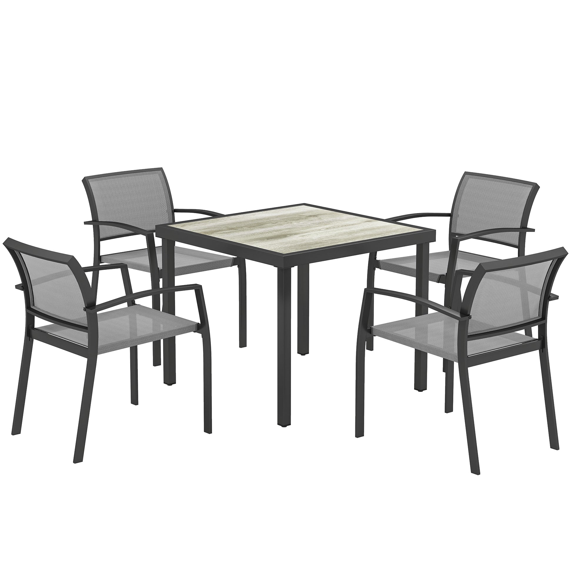 Five-Piece Outdoor Garden Dining Set