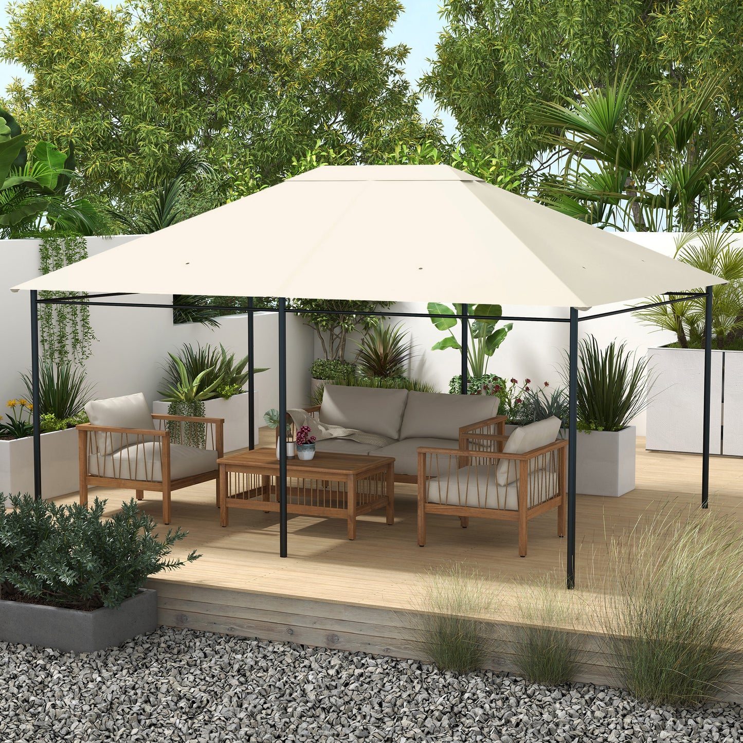 3 x 4m Gazebo Canopy Replacement Cover
