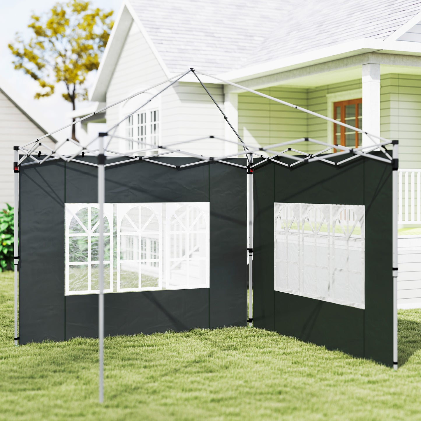 Gazebo Side Panels, Sides Replacement with Window