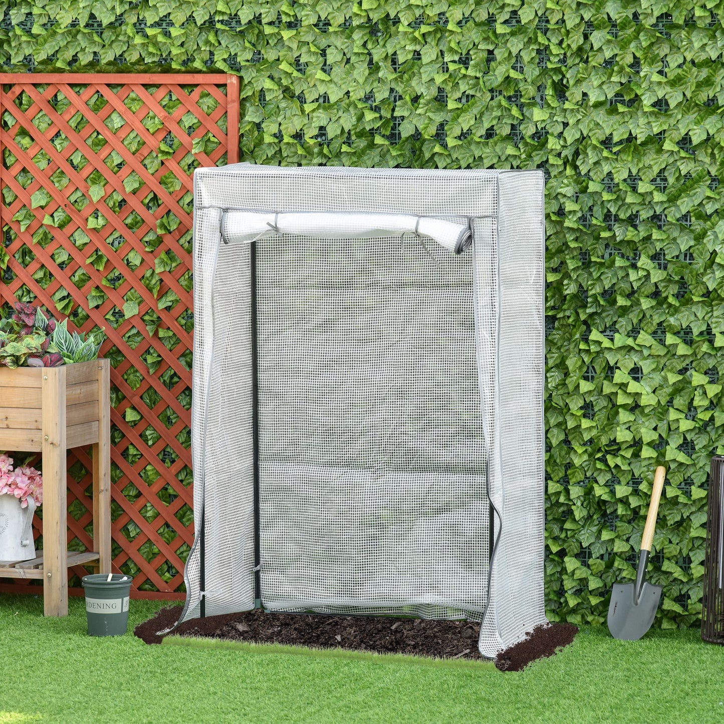 100 x 50 x 150cm Tomato Greenhouse with Roll-up Door